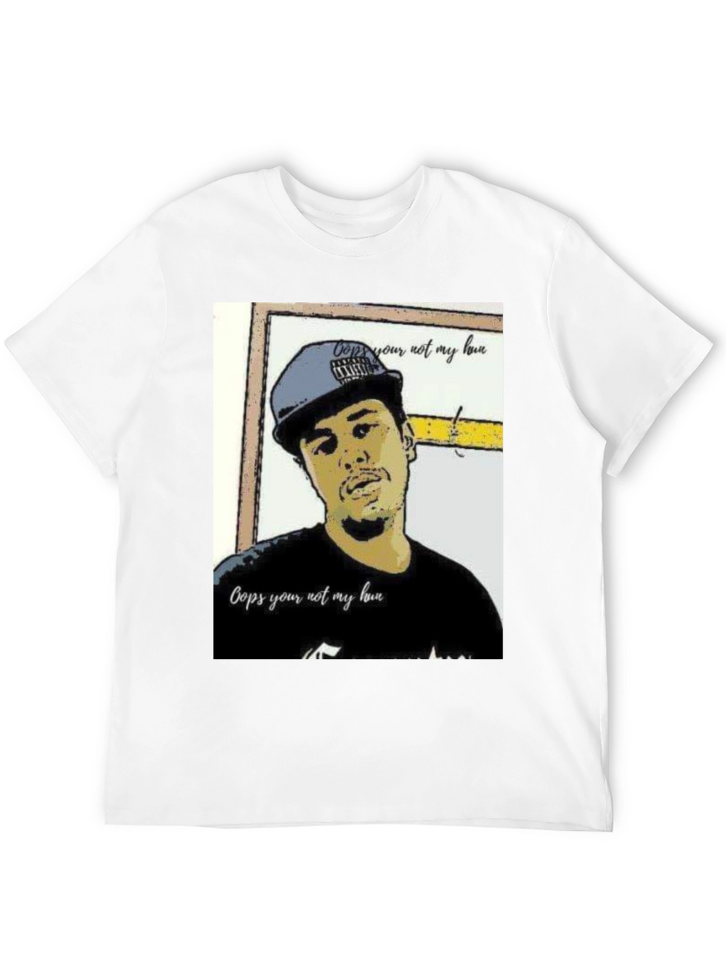 Cops Your Not My Homie Graphic Tee