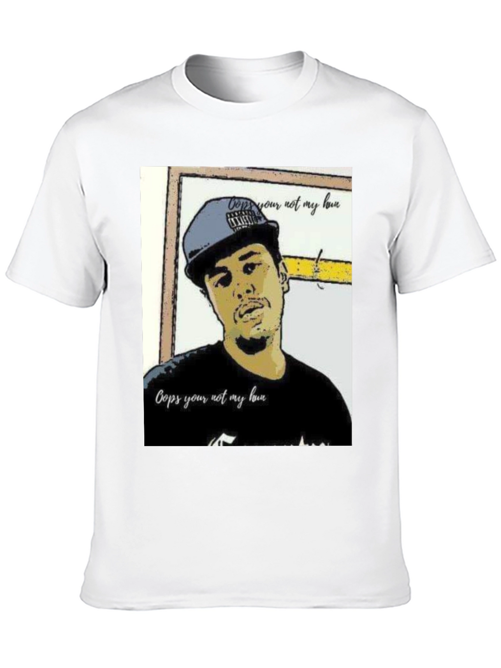 Cops Your Not My Homie Graphic Tee