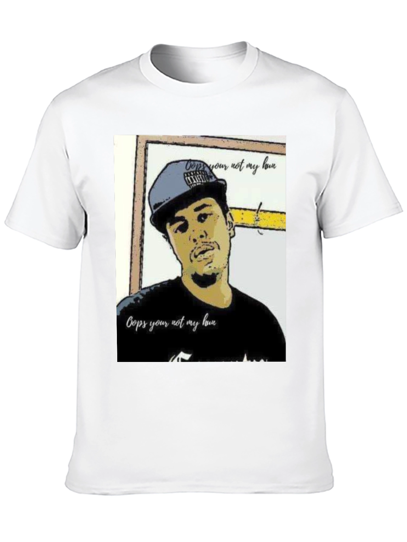 Cops Your Not My Homie Graphic Tee