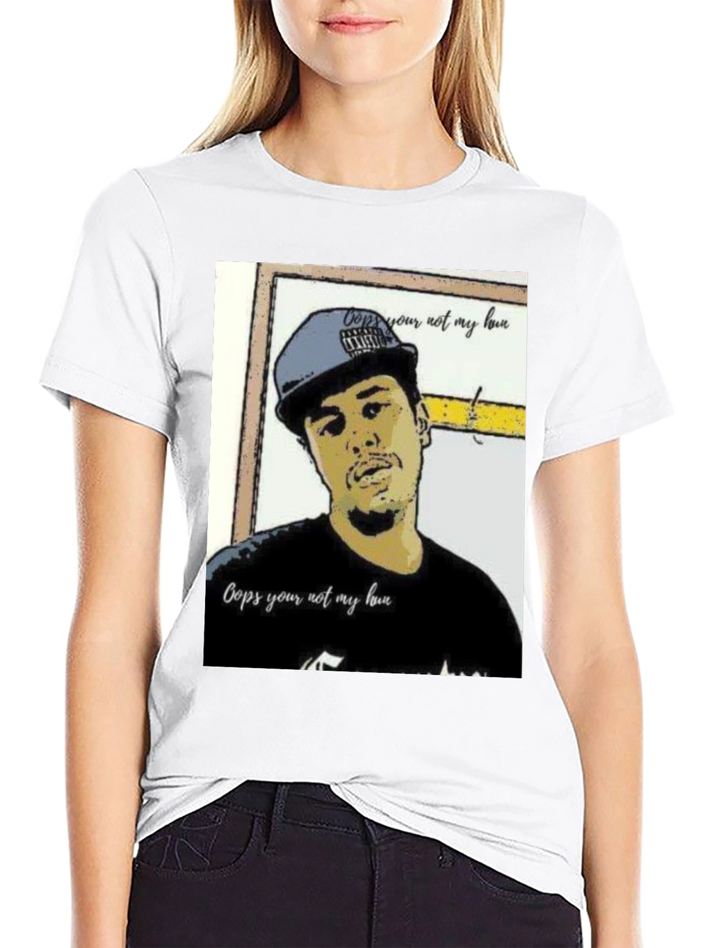 Cops Your Not My Homie Graphic Tee