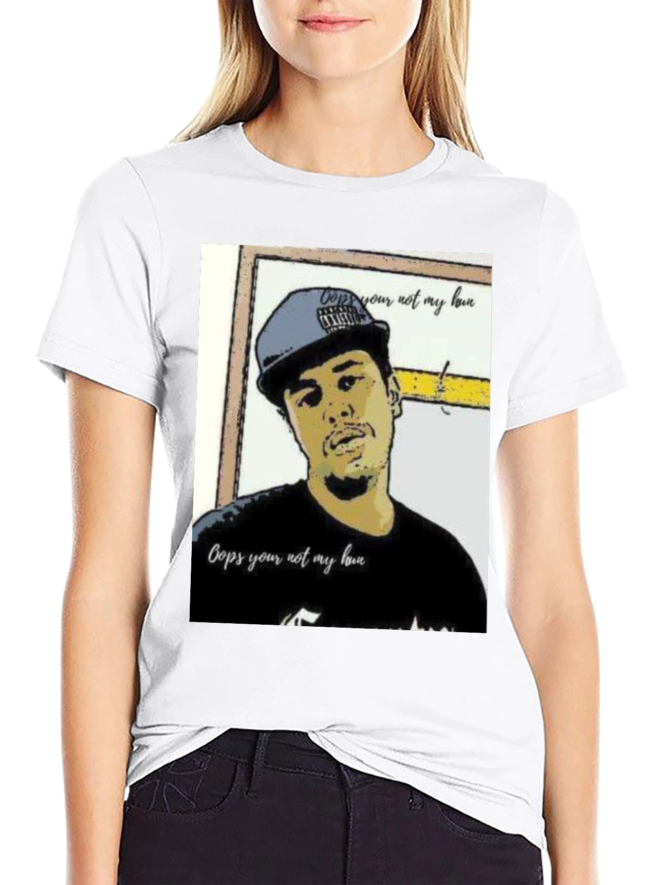 Cops Your Not My Homie Graphic Tee