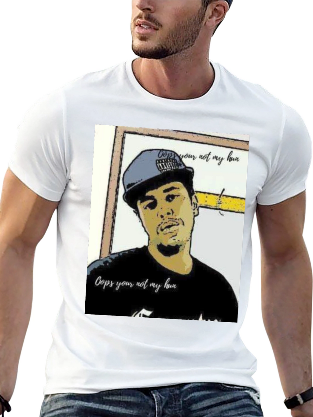 Cops Your Not My Homie Graphic Tee