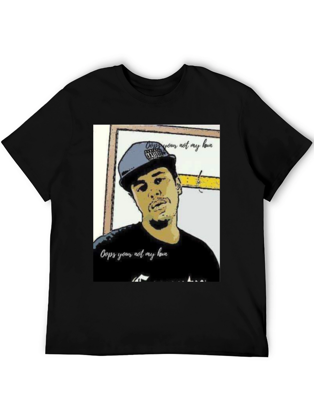 Cops Your Not My Homie Graphic Tee