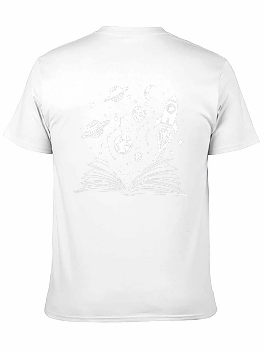 Space Book T-Shirt - Explore the Universe!