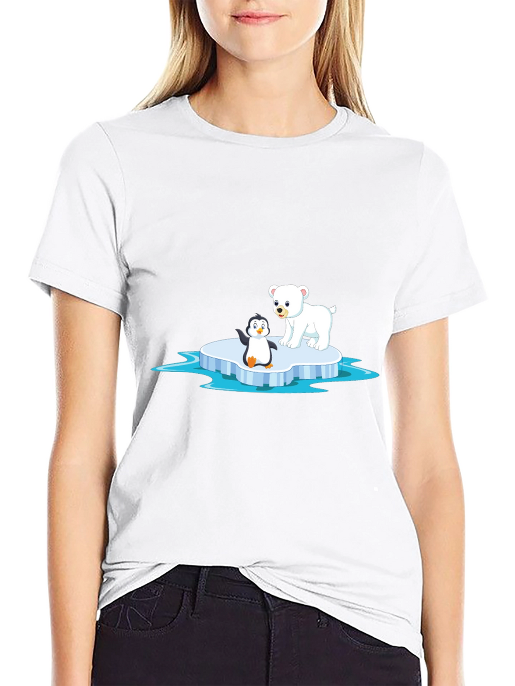 Penguin & Polar Bear Ice T-Shirt