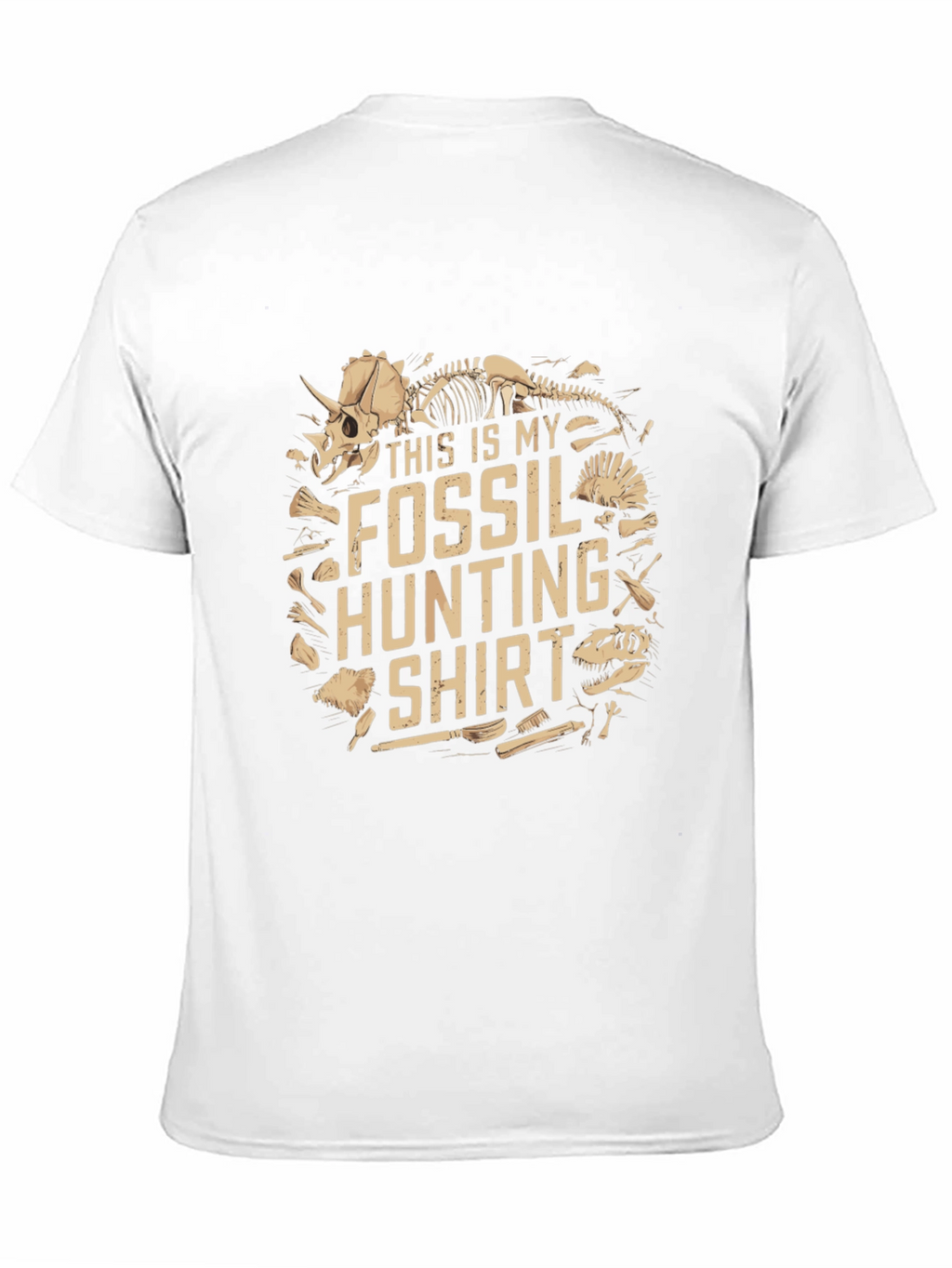 Fossil Hunting Shirt - Dinosaur Skeleton Tee
