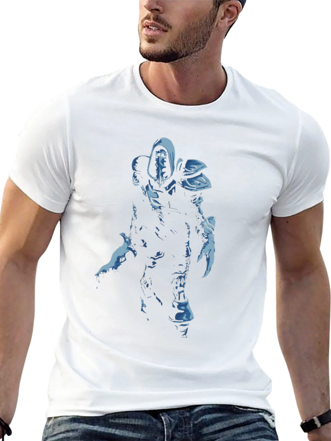 Dark Knight Graphic Tee - Premium Cotton