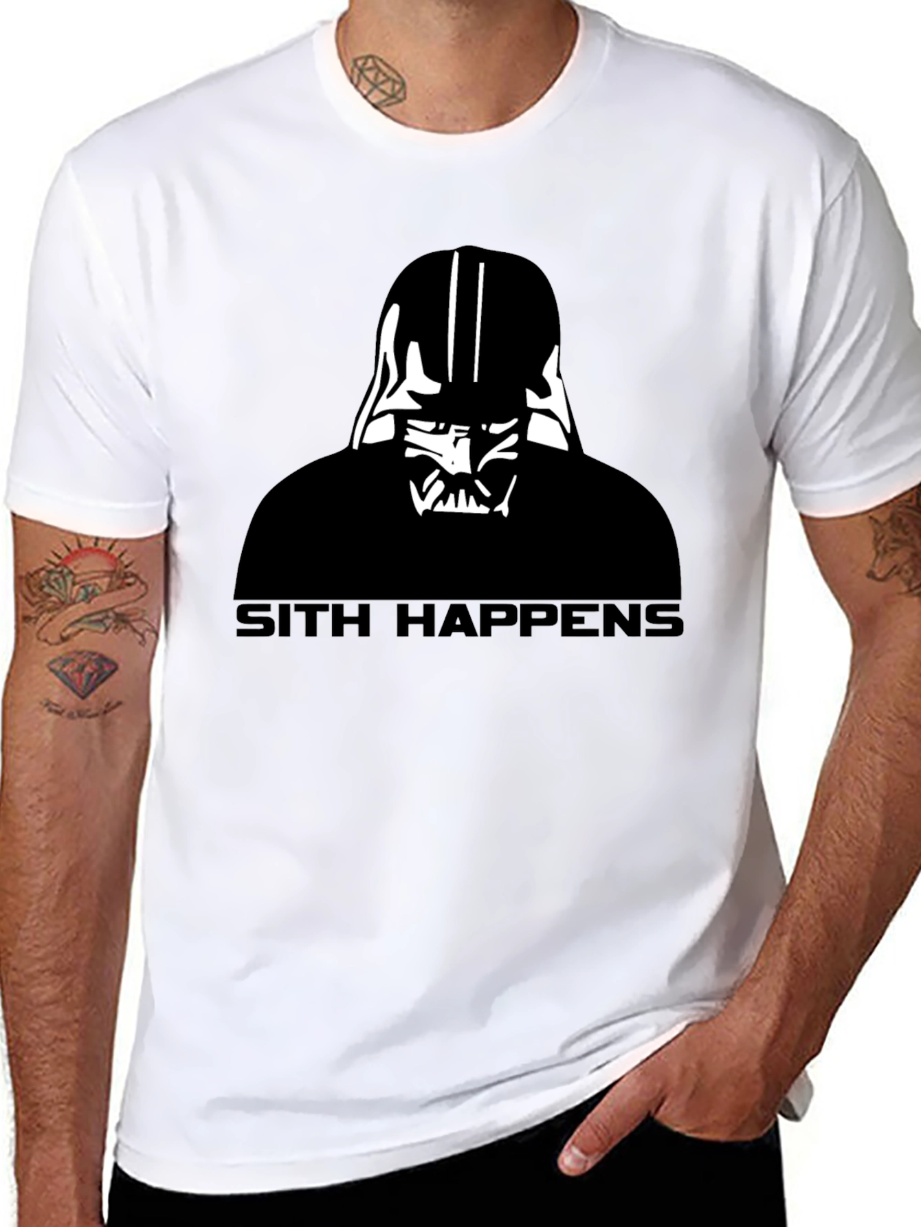 Sith Happens Darth Vader Graphic T-Shirt
