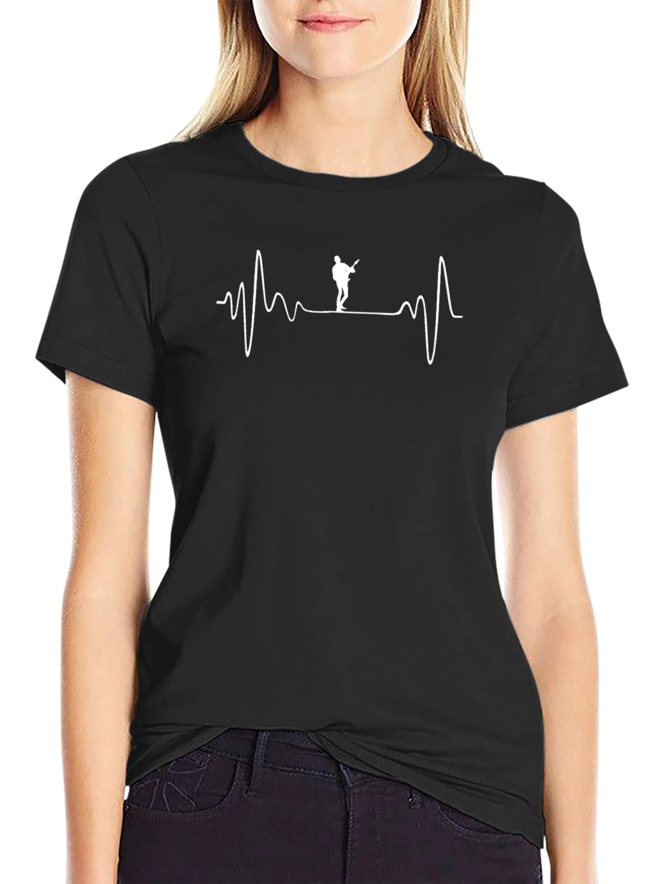 Guitarist Heartbeat T-Shirt