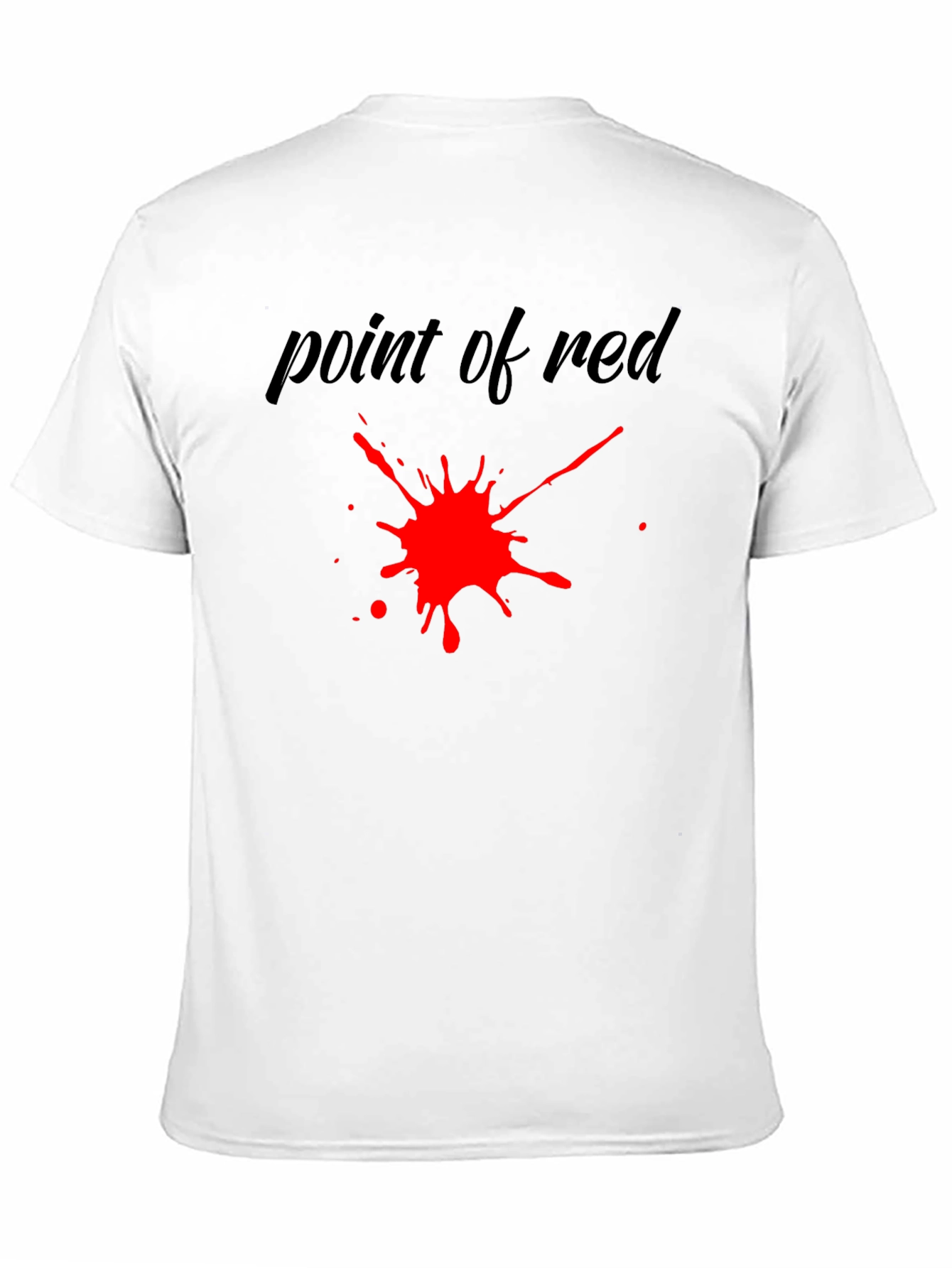 Point of Red Graphic T-Shirt - Bold Statement Tee