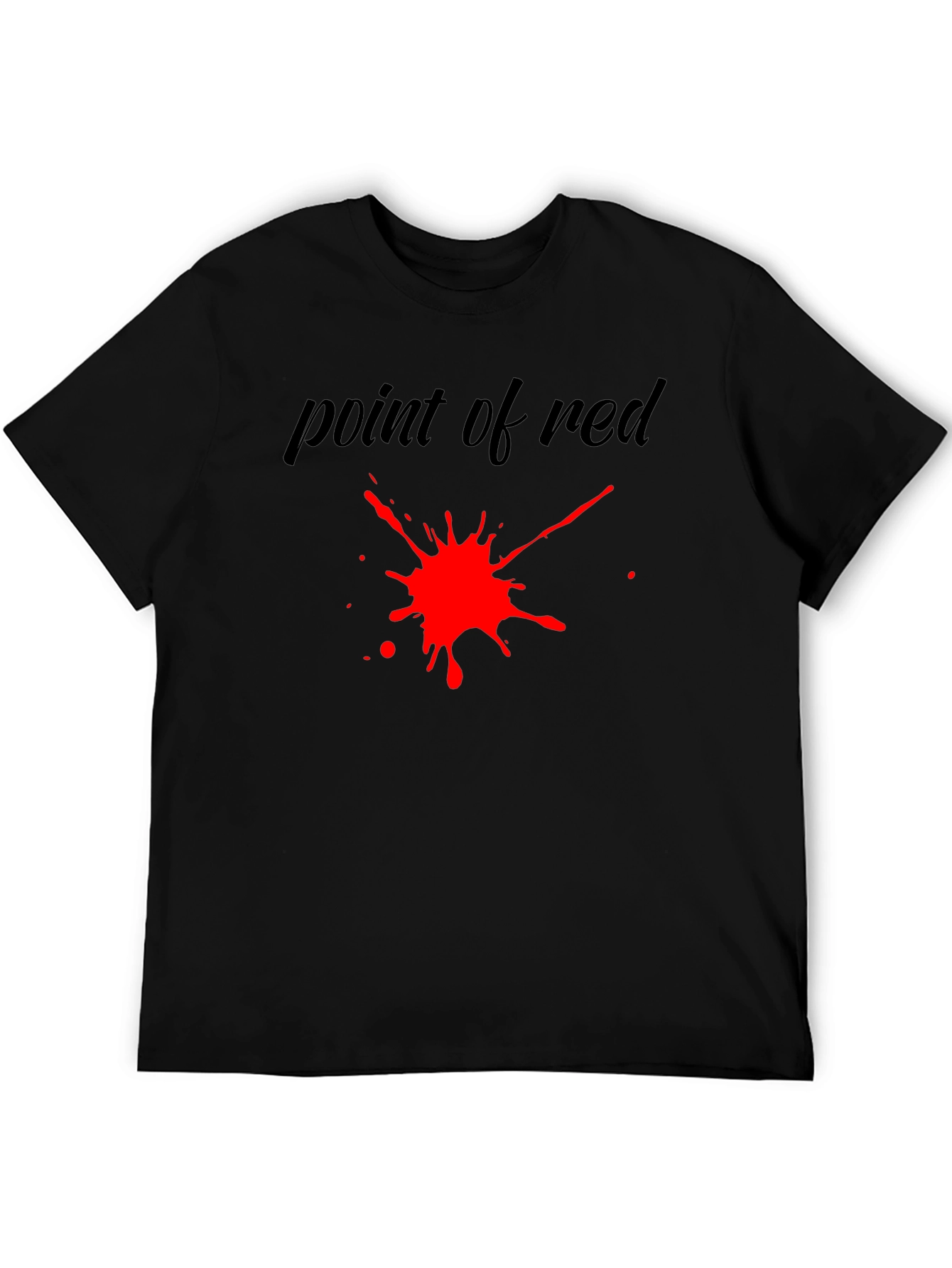 Point of Red Graphic T-Shirt - Bold Statement Tee