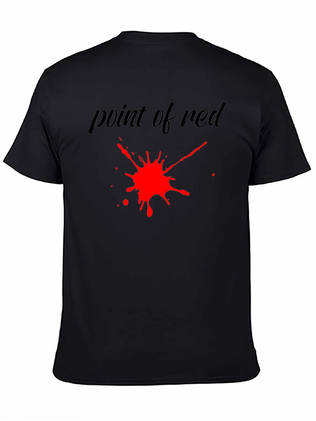 Point of Red Graphic T-Shirt - Bold Statement Tee