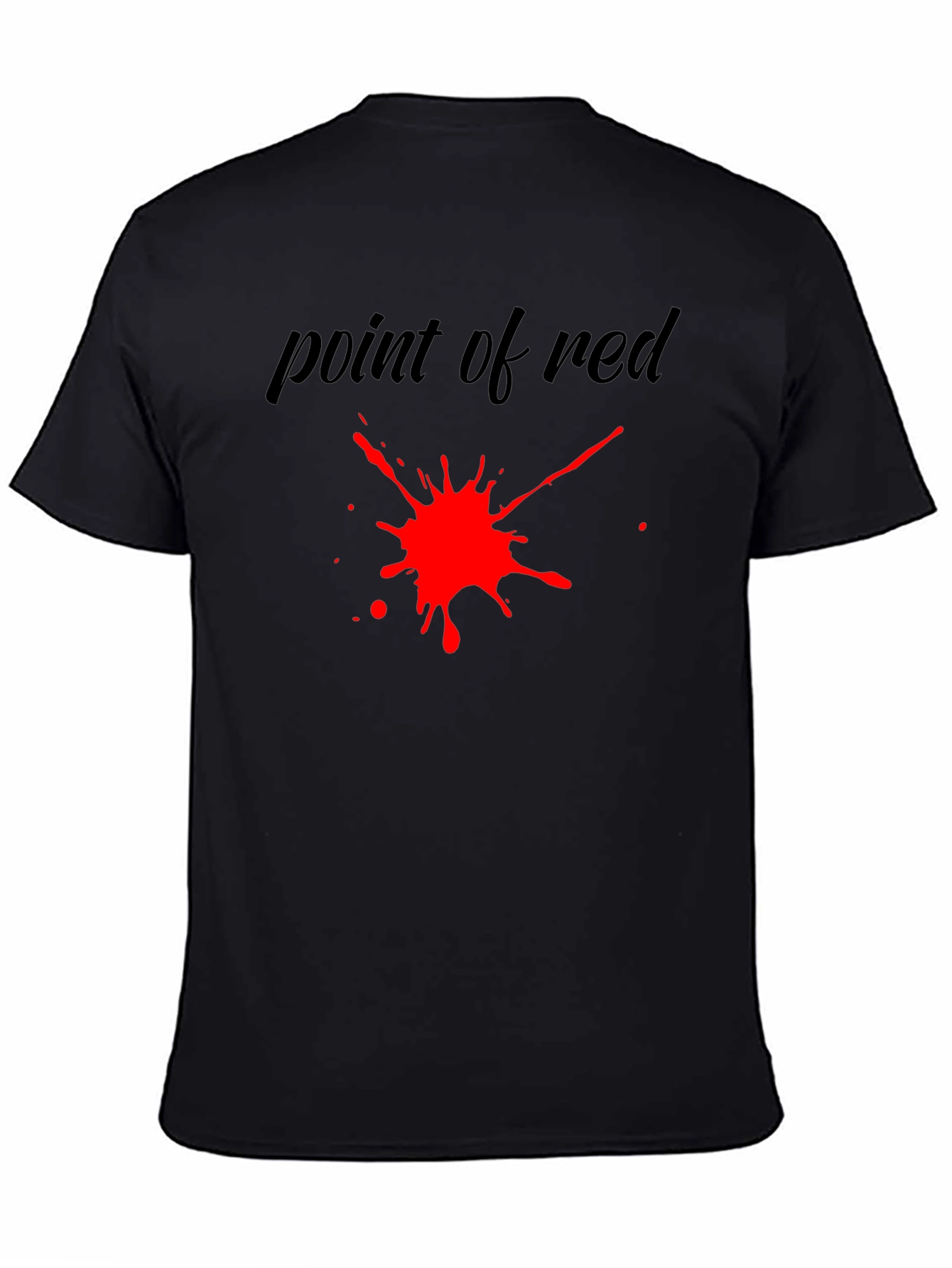 Point of Red Graphic T-Shirt - Bold Statement Tee