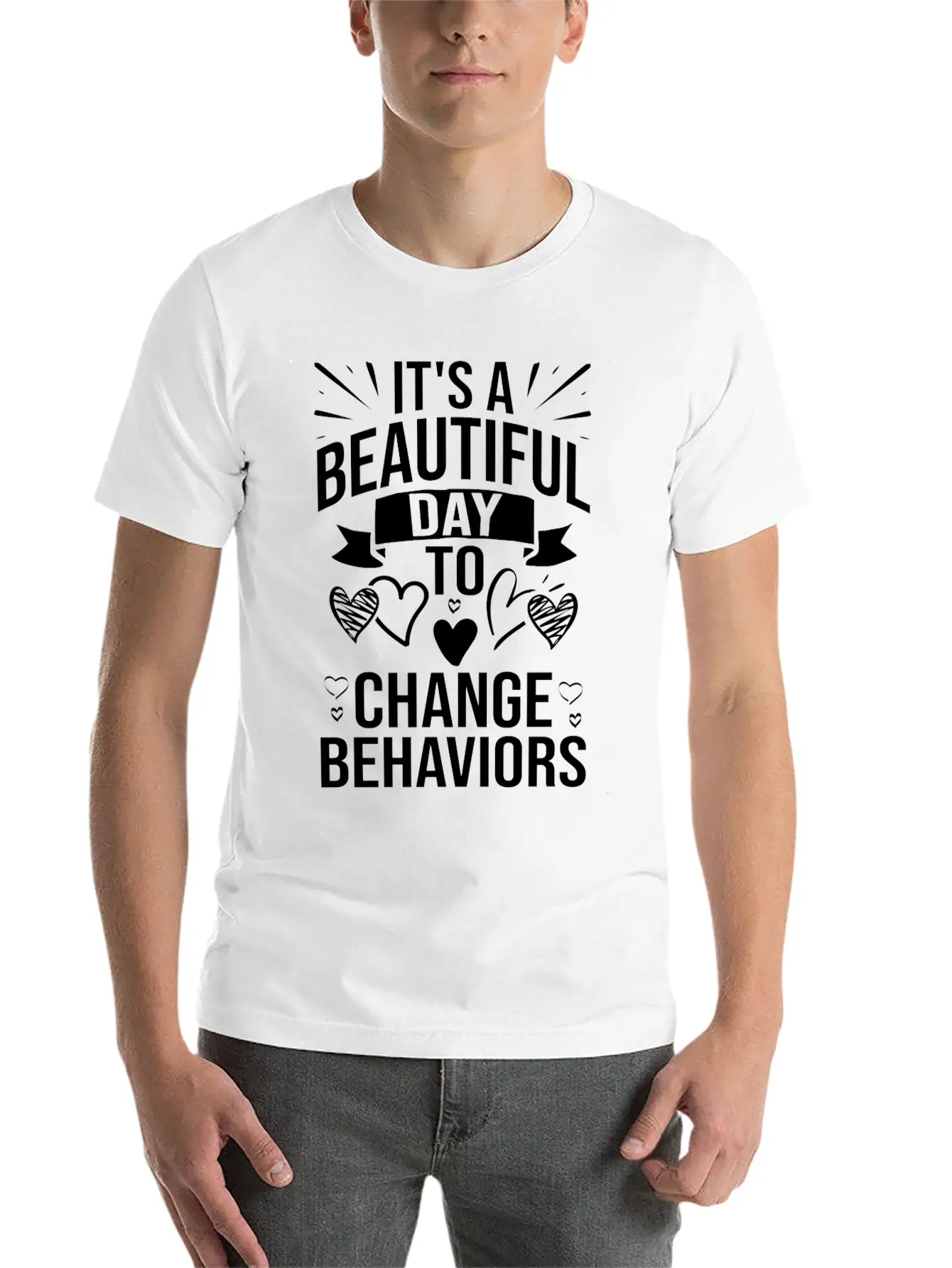 ABA Behavior Therapist Therapy Analyst Unisex Casual T-Shirt – Clean Design For Daily Comfort