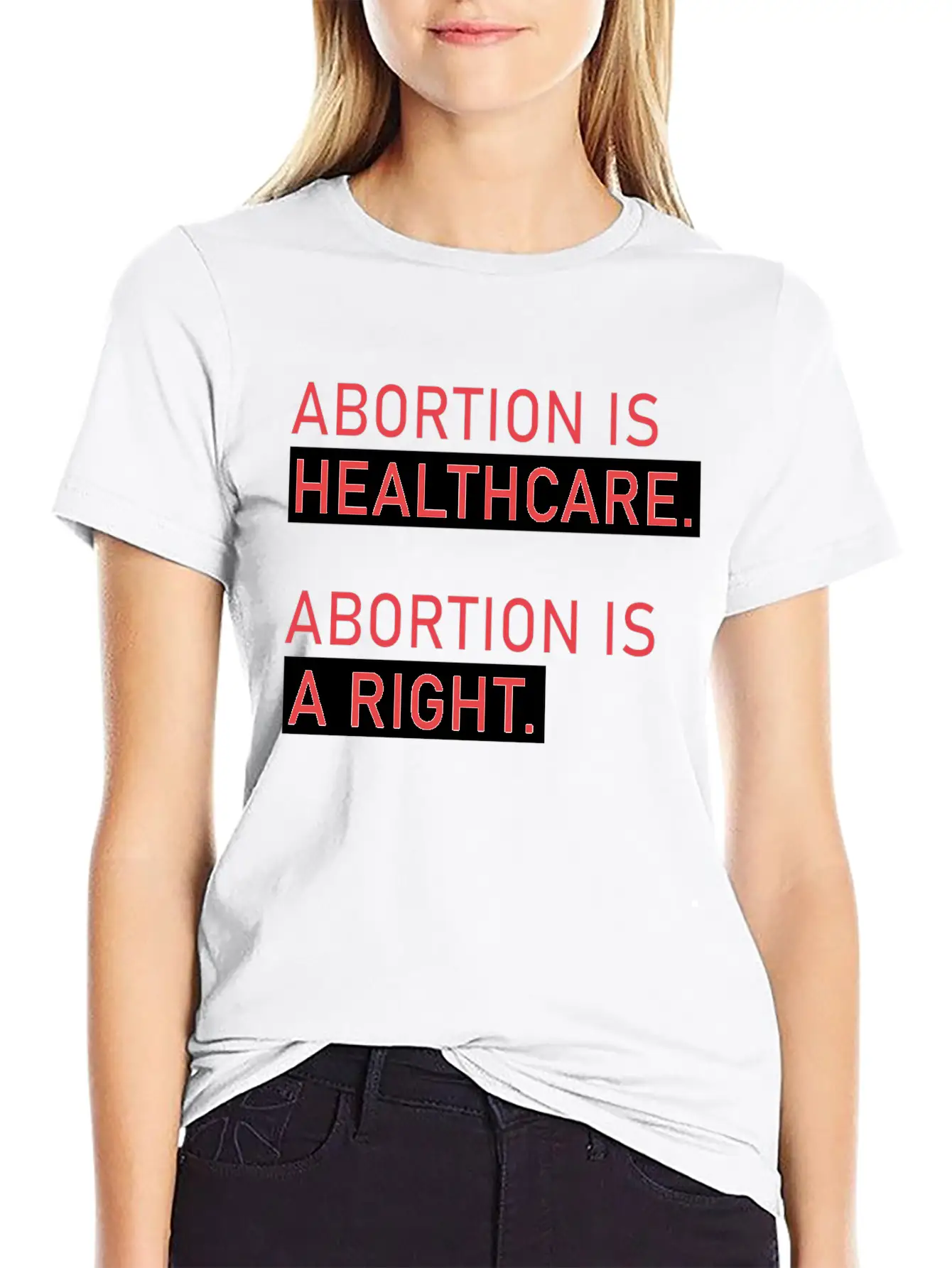 Abortion Is Healthcare Abortion Is A Right Classic Fit Graphic Tee For Daily Comfort – Unisex Cotton Shirt