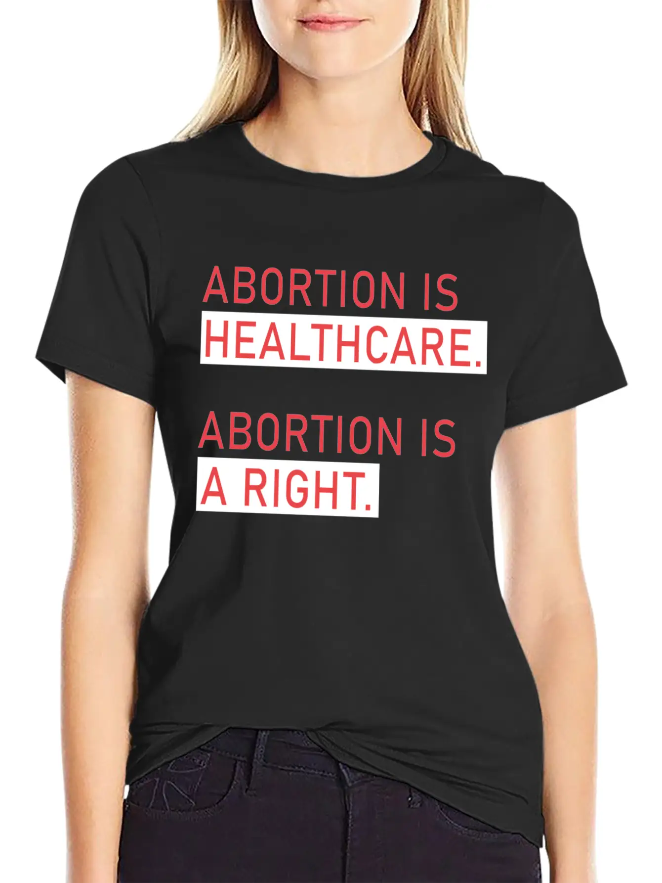 Abortion Is Healthcare Abortion Is A Right Classic Fit Graphic Tee For Daily Comfort – Unisex Cotton Shirt