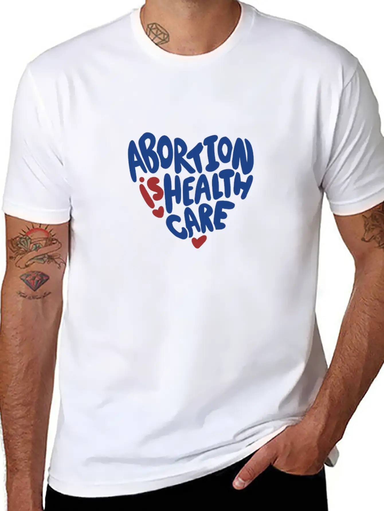 Abortion Is Healthcare Stylish Everyday T-Shirt – Unisex Basic Cotton Tee