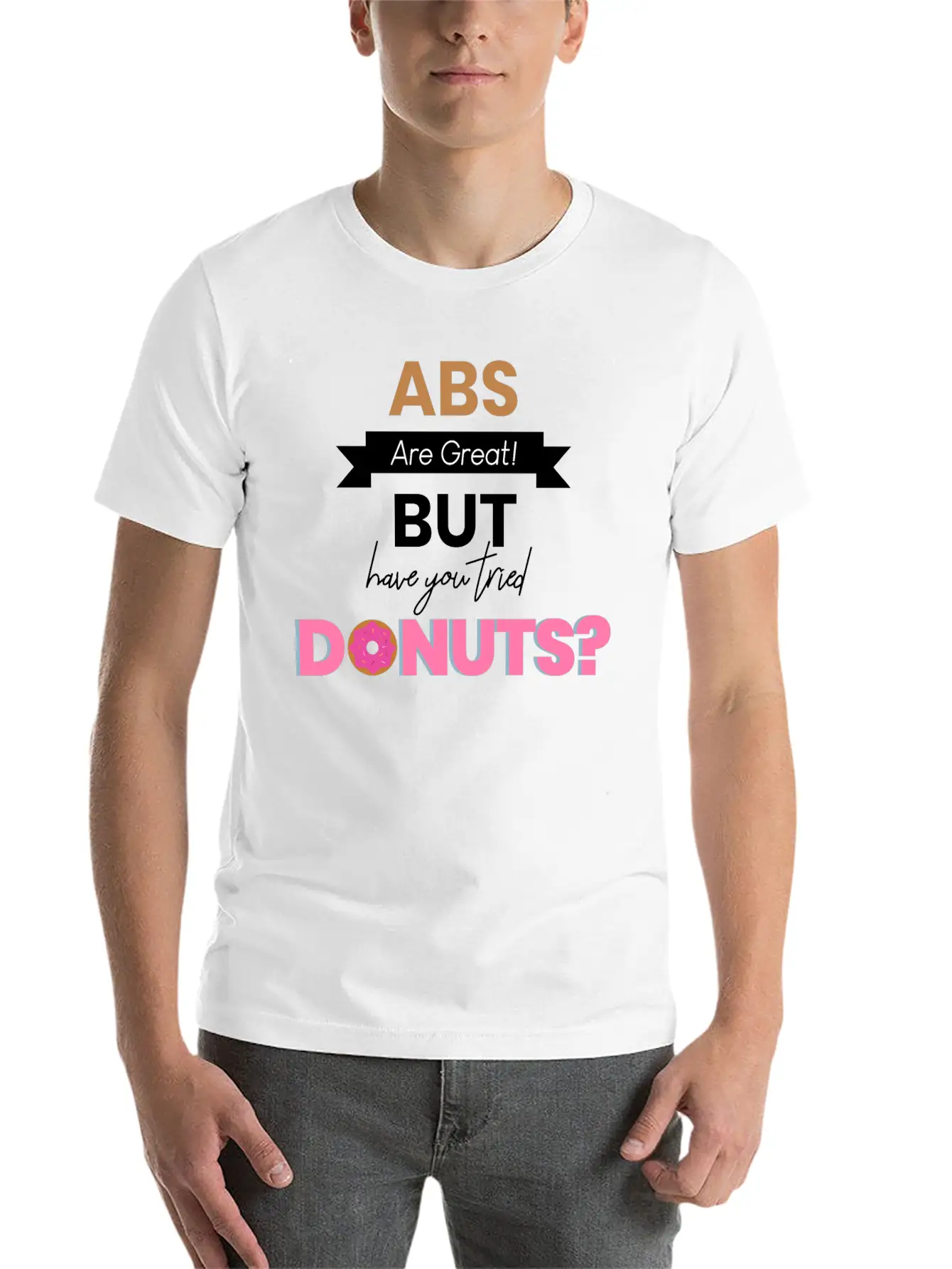 Abs Stylish Everyday T-Shirt – Unisex Basic Cotton Tee