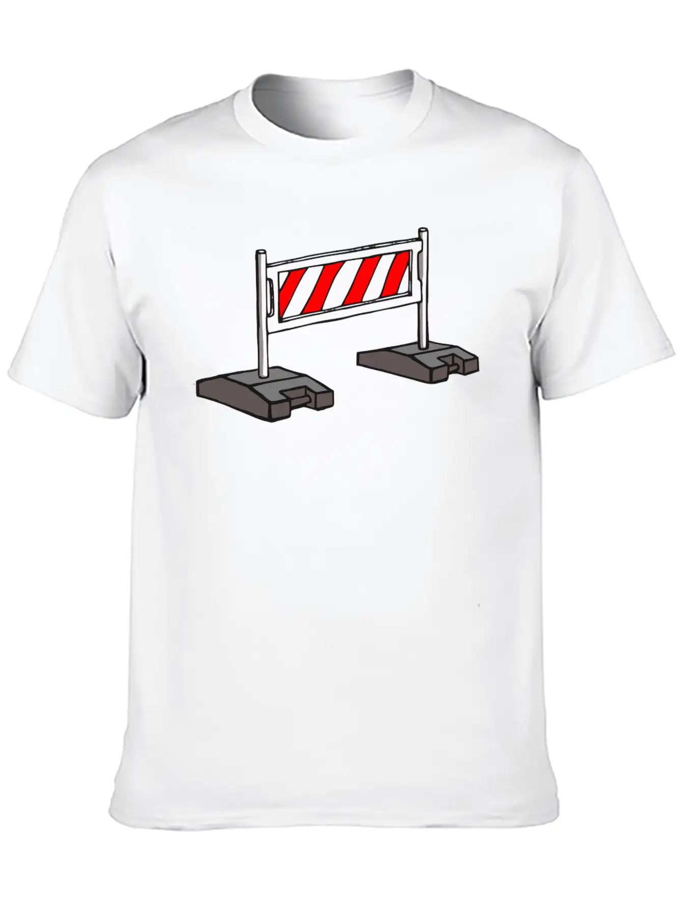 Absperrung 2400px Unisex Casual T-Shirt – Clean Design For Daily Comfort