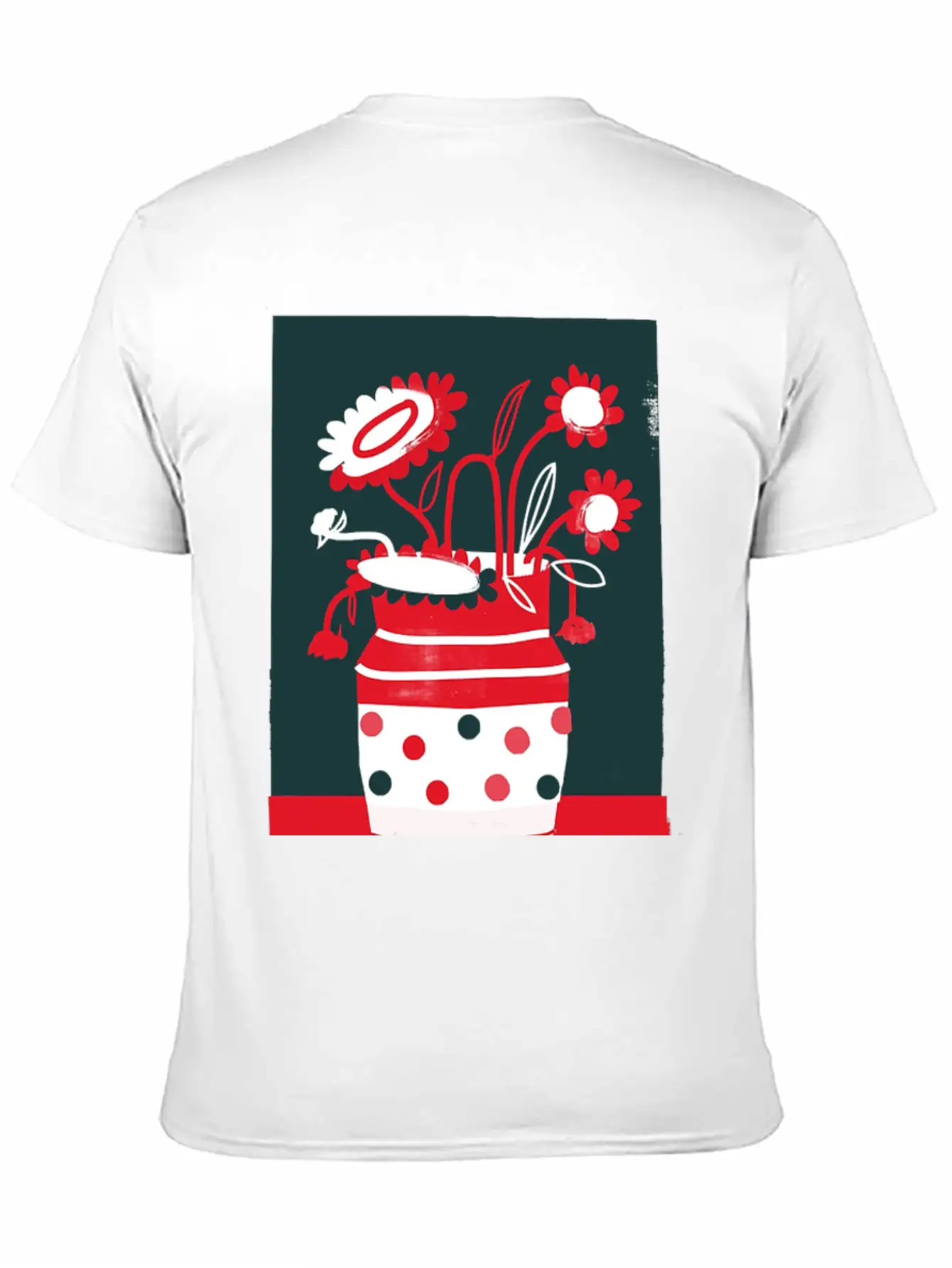 Abstract Art Unisex Casual T-Shirt – Clean Design For Daily Comfort