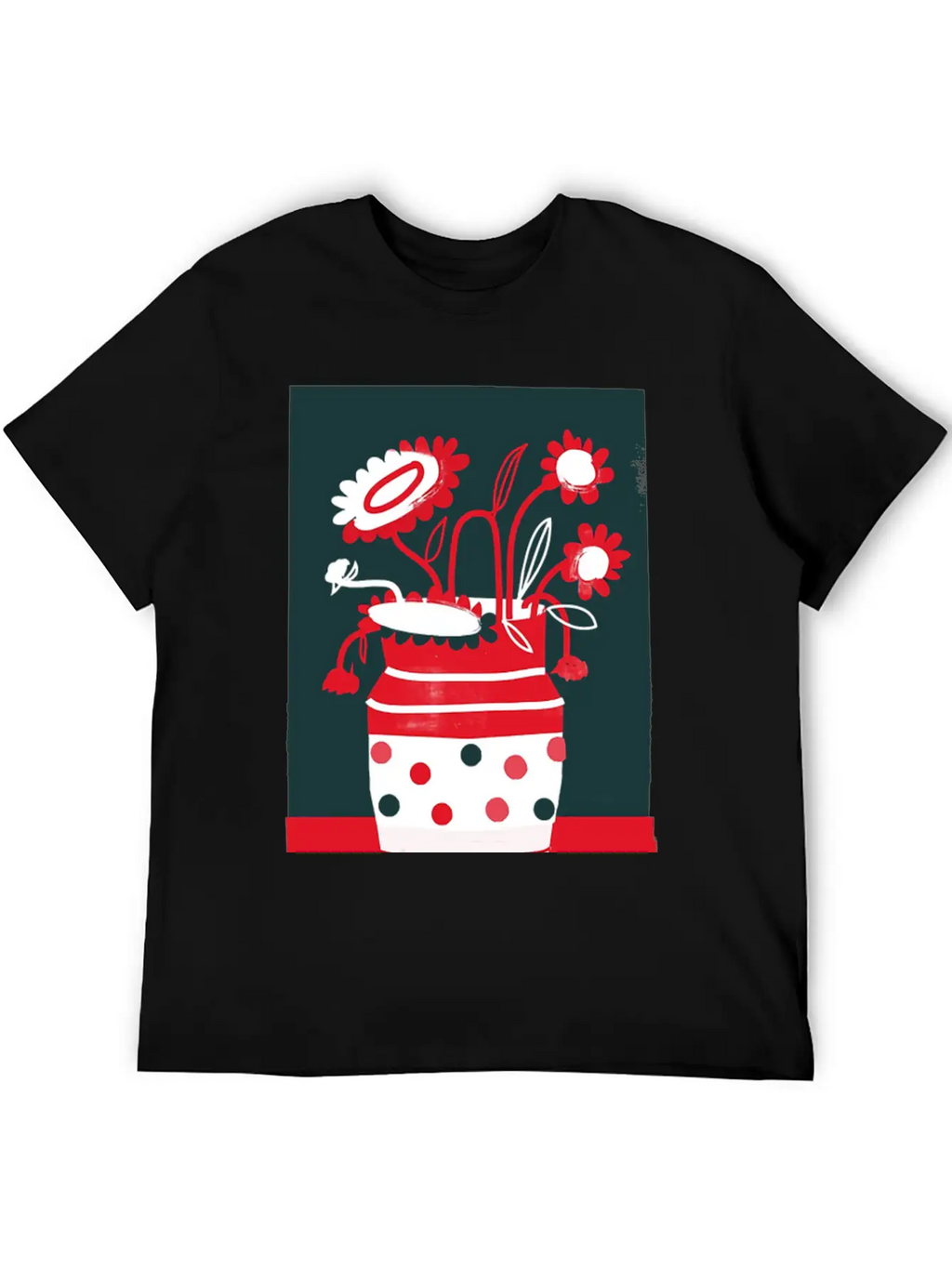 Abstract Art Unisex Casual T-Shirt – Clean Design For Daily Comfort