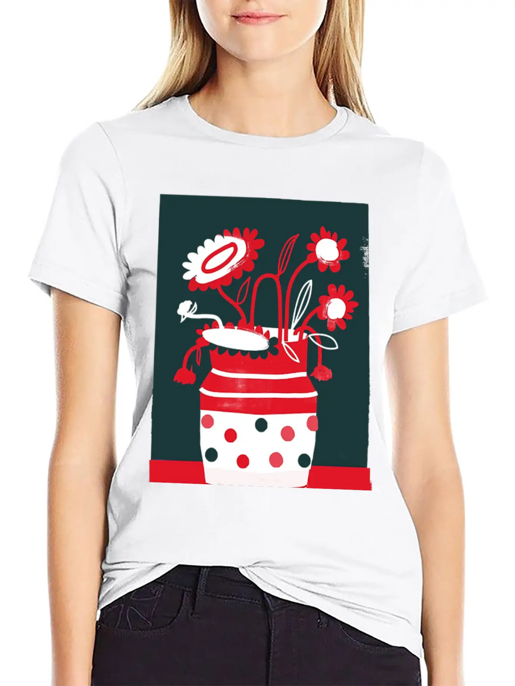 Abstract Art Unisex Casual T-Shirt – Clean Design For Daily Comfort