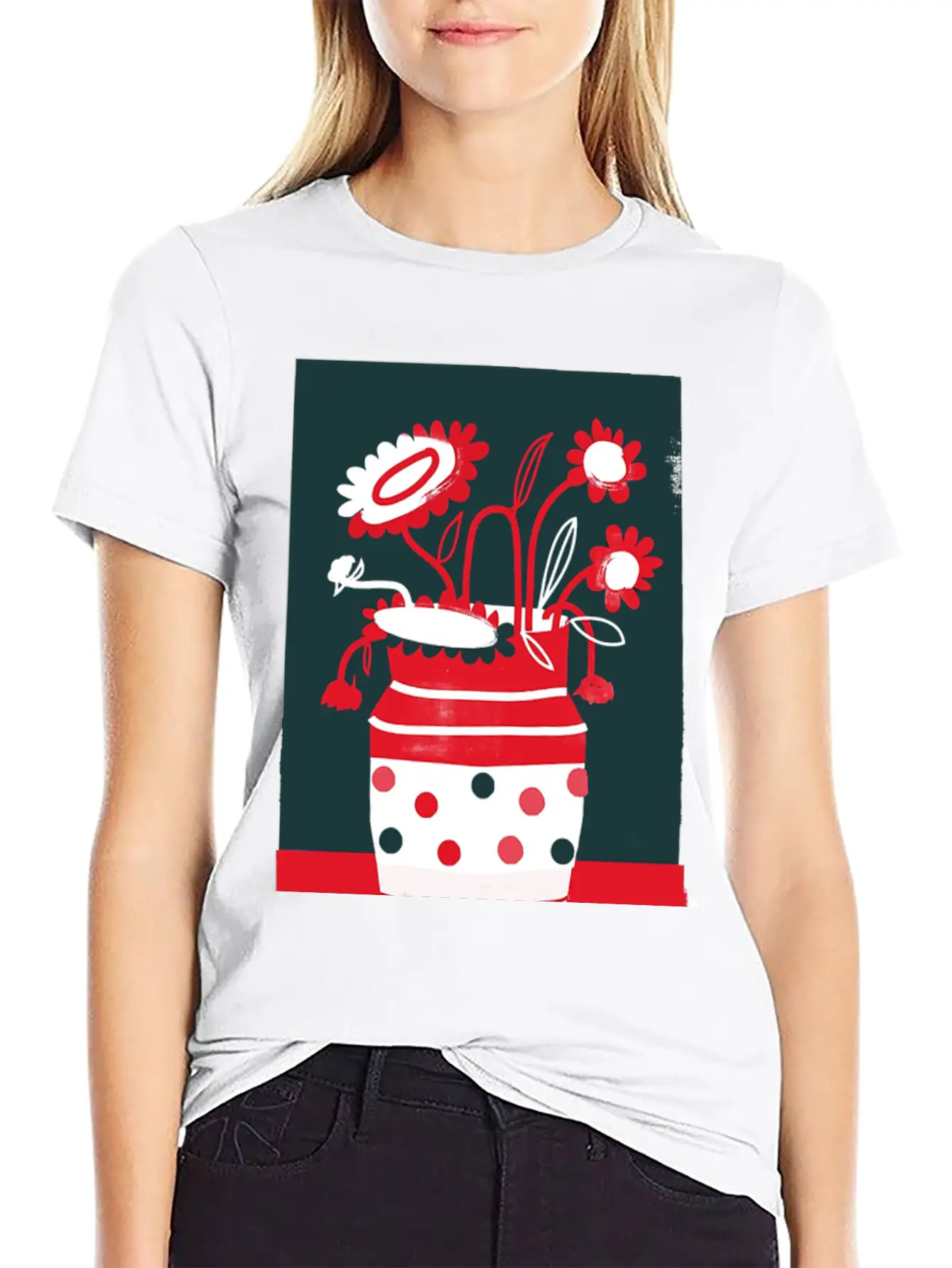 Abstract Art Unisex Casual T-Shirt – Clean Design For Daily Comfort