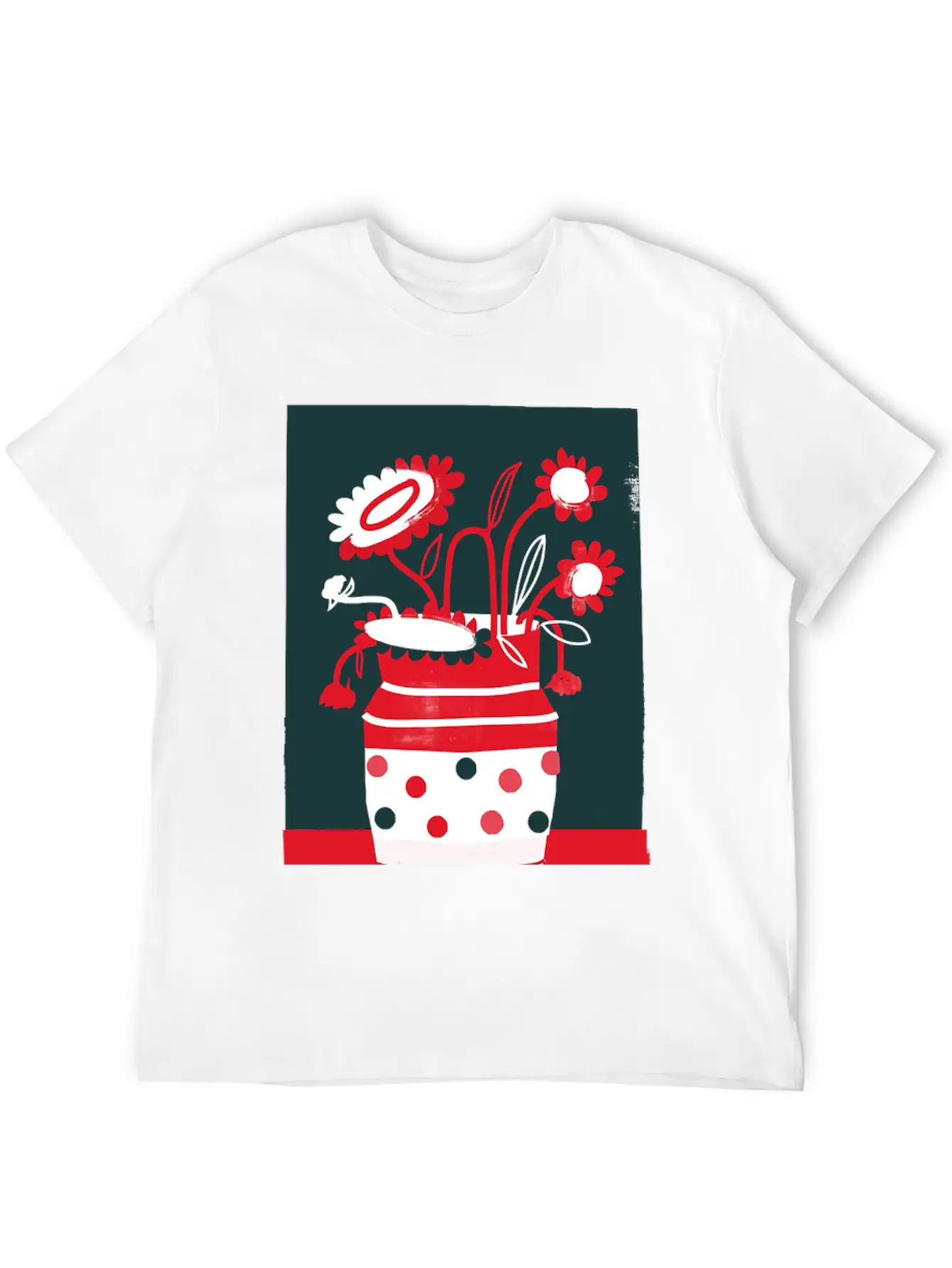 Abstract Art Unisex Casual T-Shirt – Clean Design For Daily Comfort