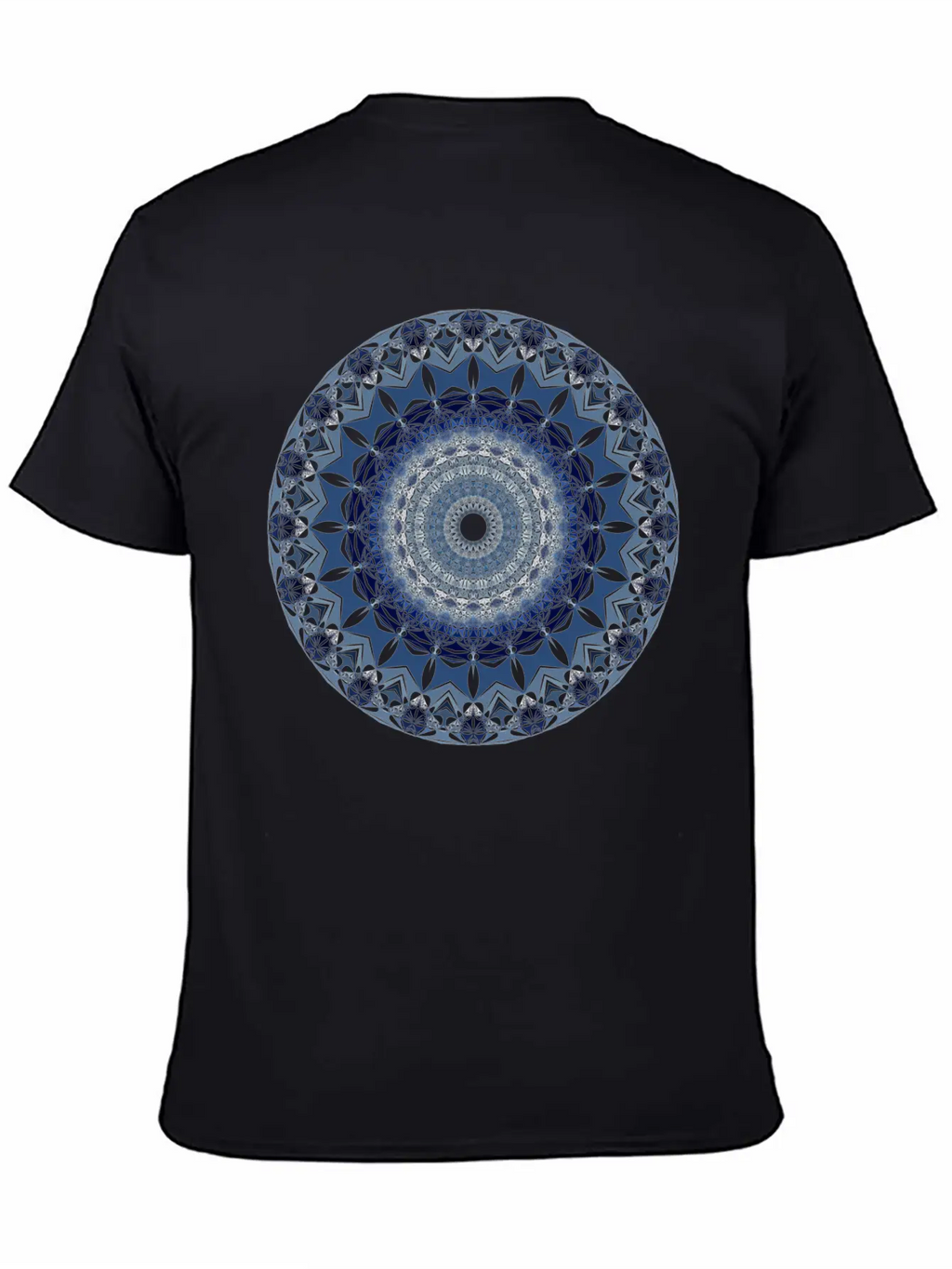 Abstract Art/Mandala Flower Unisex Casual T-Shirt – Clean Design For Daily Comfort