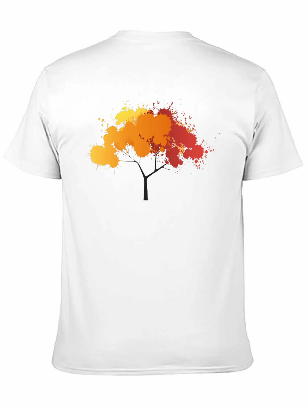 Abstract Tree Unisex Casual T-Shirt – Clean Design For Daily Comfort