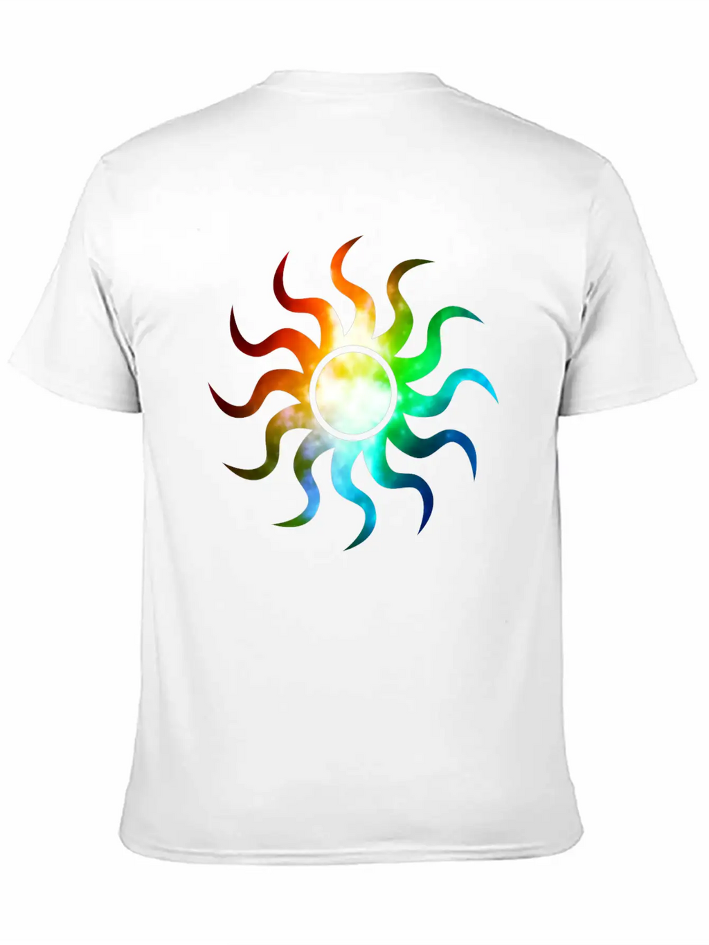 Abstract Unisex Short Sleeve Soft Cotton T-Shirt – Casual Everyday Wear