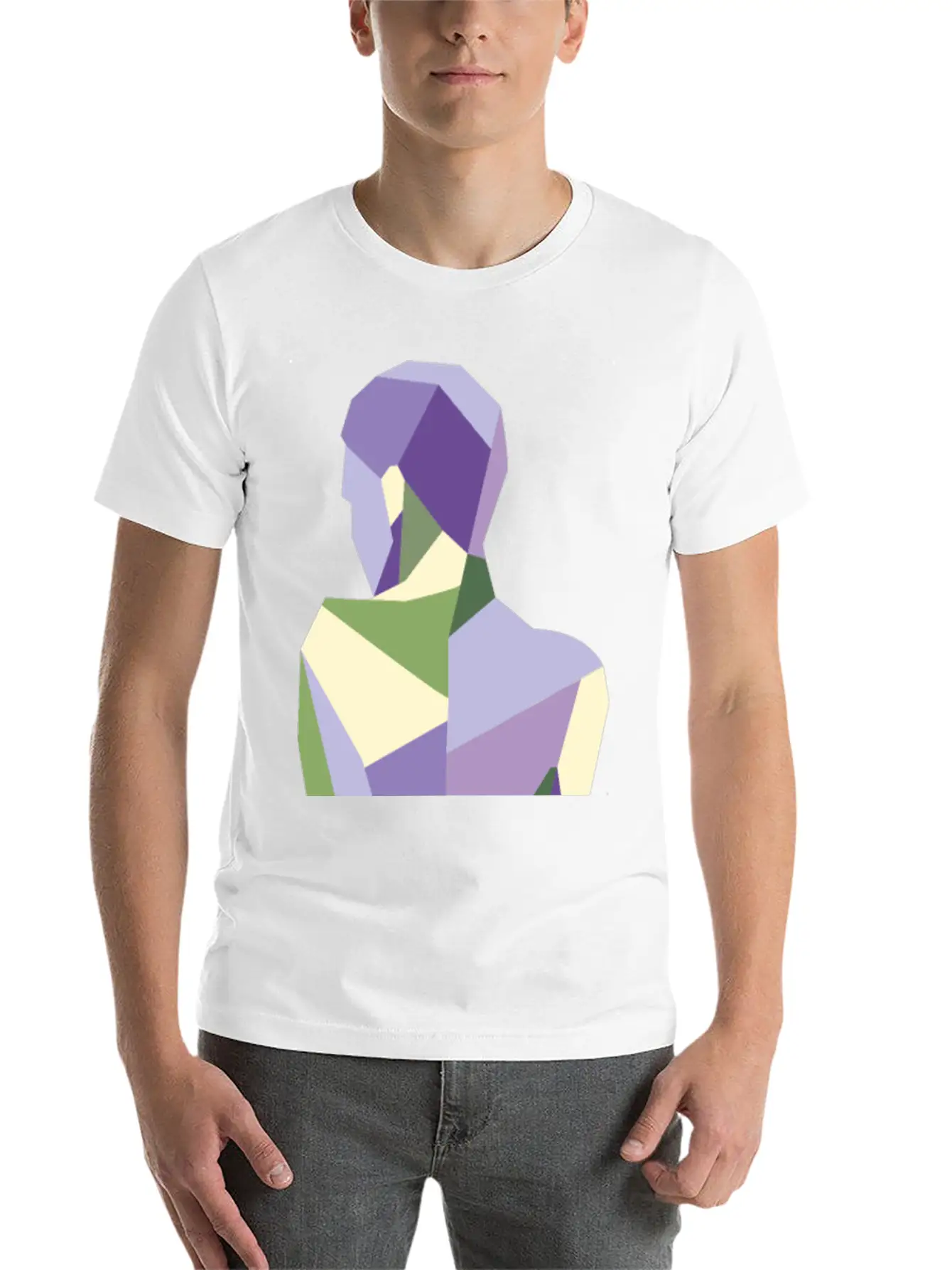 Abstract Woman 1 Casual Graphic T-Shirt – Simple And Comfortable Daily Wear