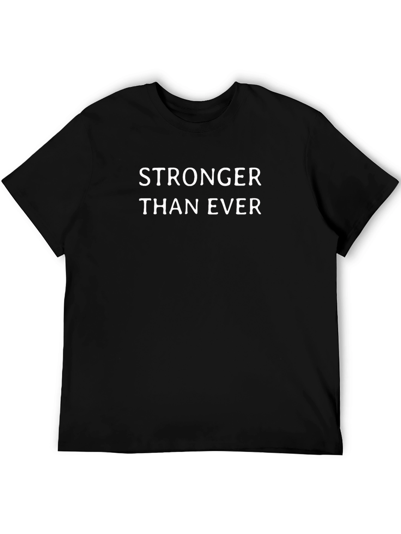Stronger Than Ever Graphic Tee - Black