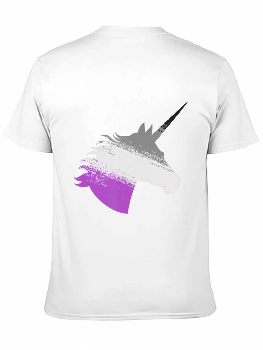Ace Asexual Unicorn LGBTA Pride Stuff March Pride Unisex Short Sleeve Soft Cotton T-Shirt – Casual Everyday Wear