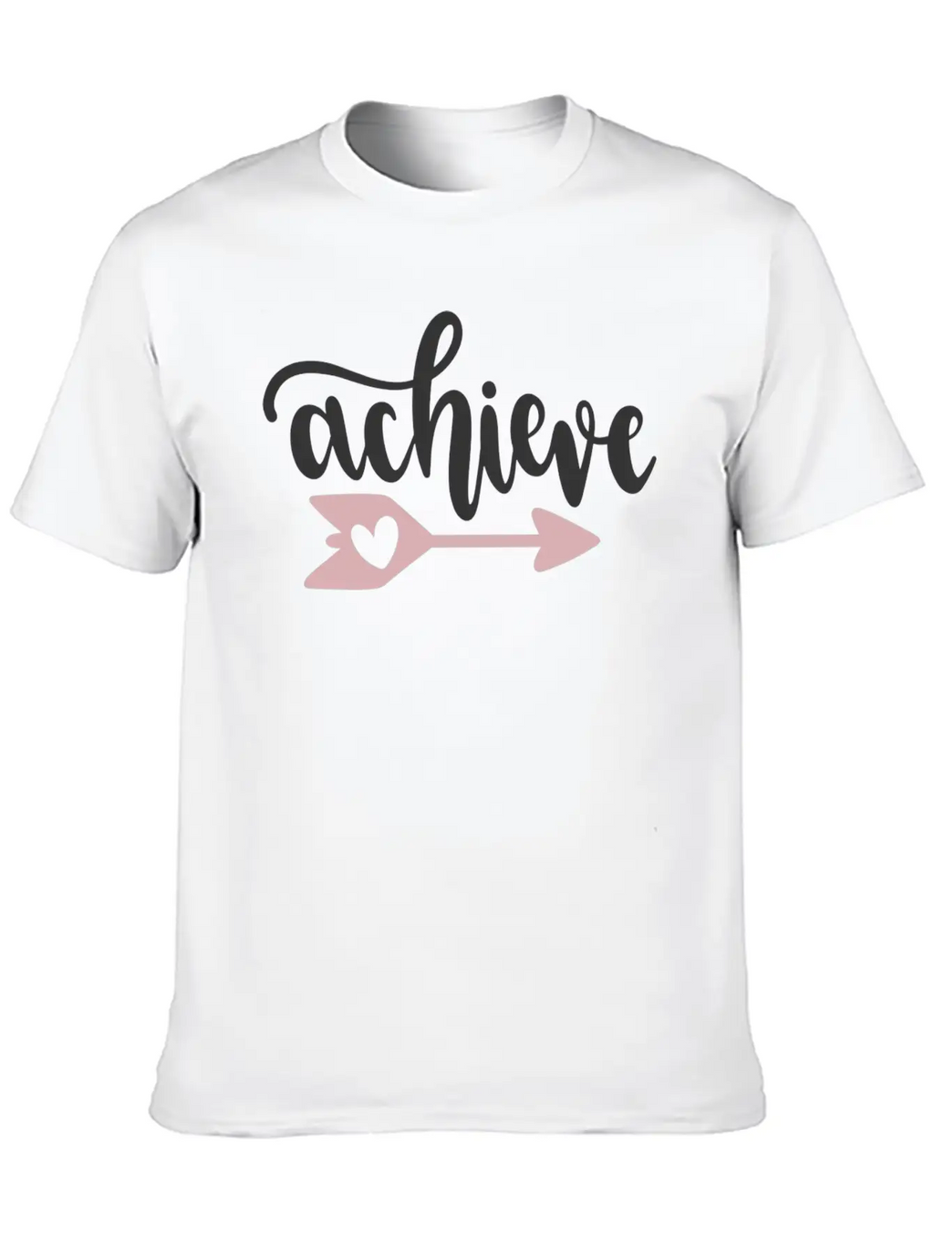 Achieve Unisex Short Sleeve Soft Cotton T-Shirt – Casual Everyday Wear