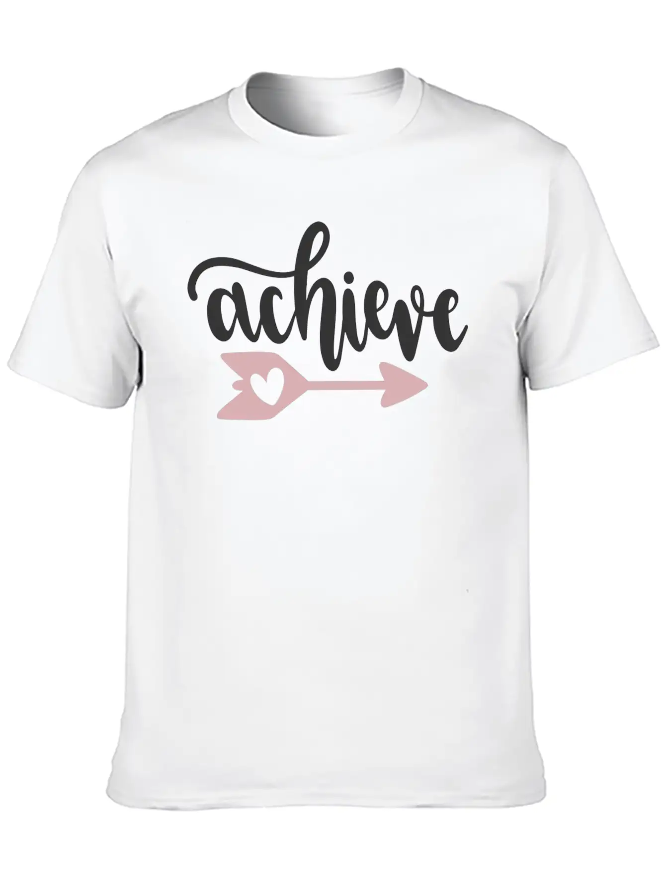 Achieve Unisex Short Sleeve Soft Cotton T-Shirt – Casual Everyday Wear