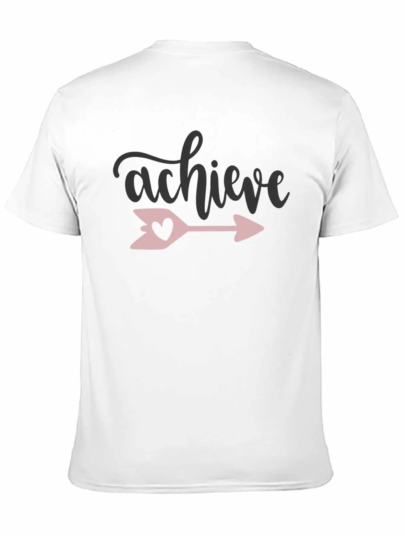 Achieve Unisex Short Sleeve Soft Cotton T-Shirt – Casual Everyday Wear