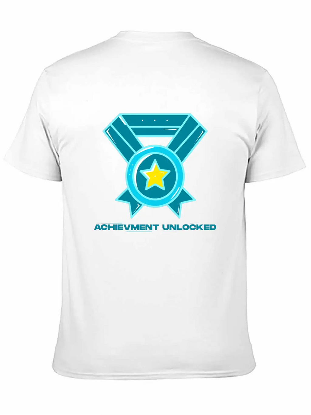 Achievment Unlocked Casual Graphic T-Shirt – Simple And Comfortable Daily Wear