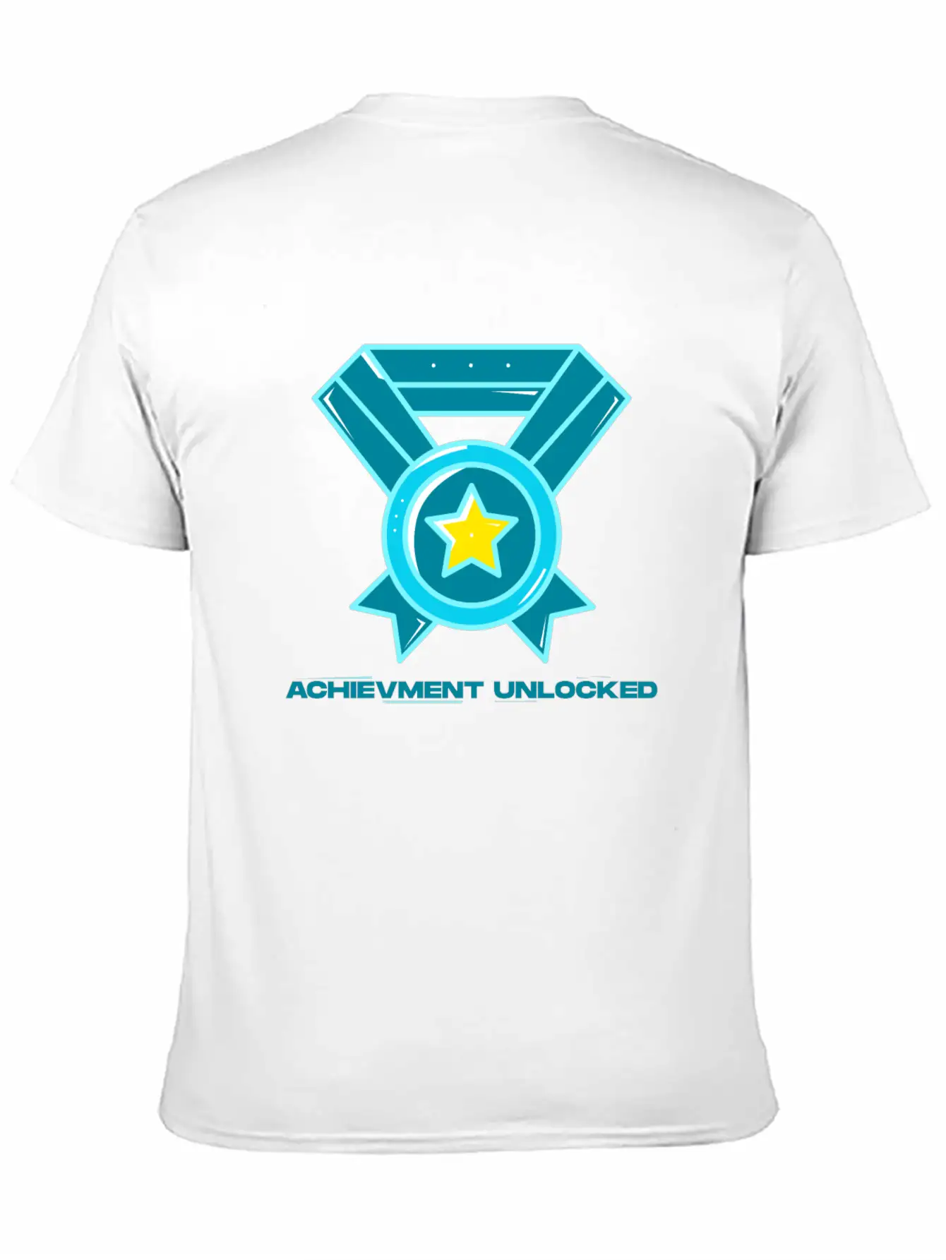 Achievment Unlocked Casual Graphic T-Shirt – Simple And Comfortable Daily Wear