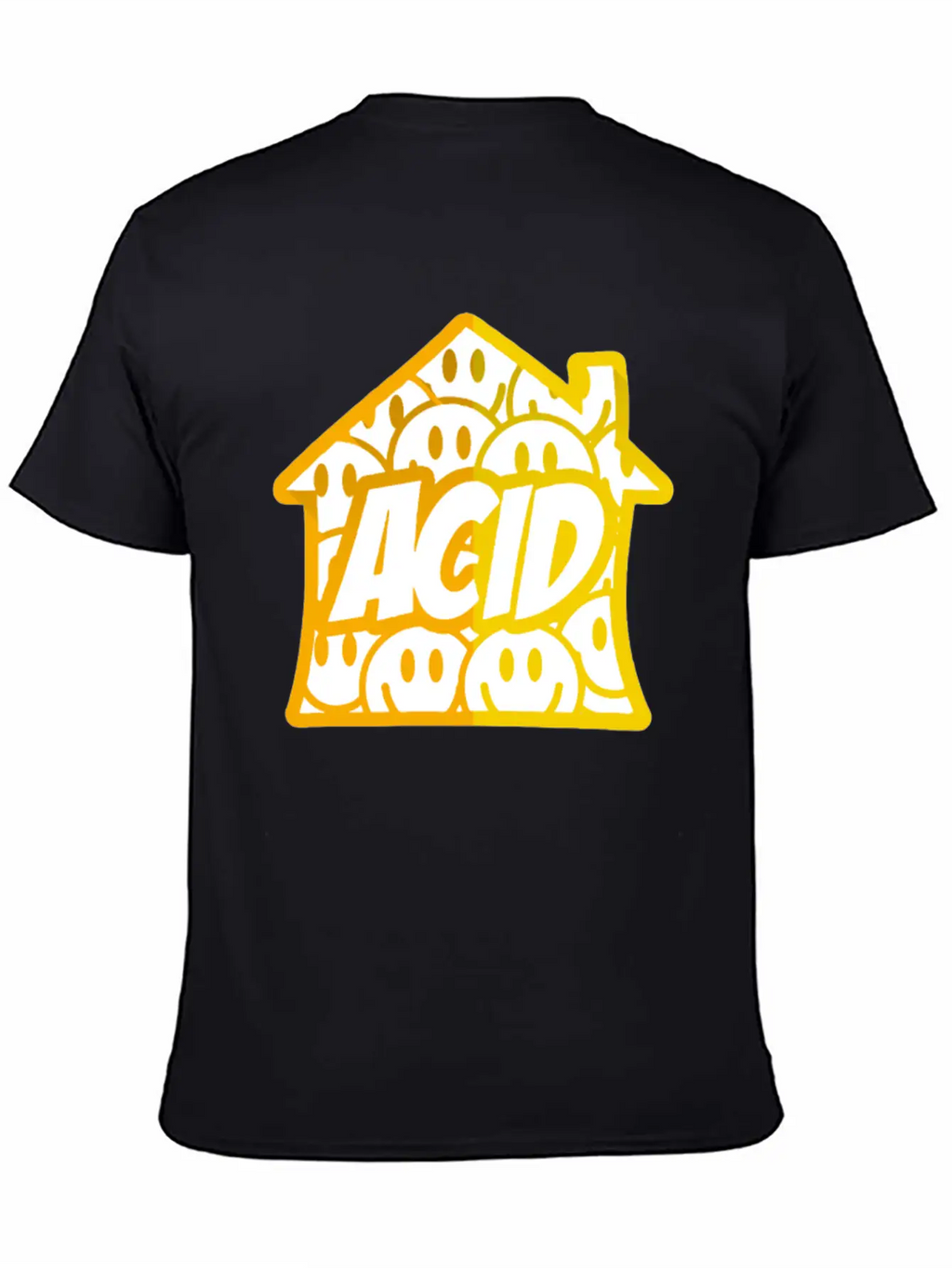 Acid House Essential Cotton Tee For Daily Outfits – Unisex Style