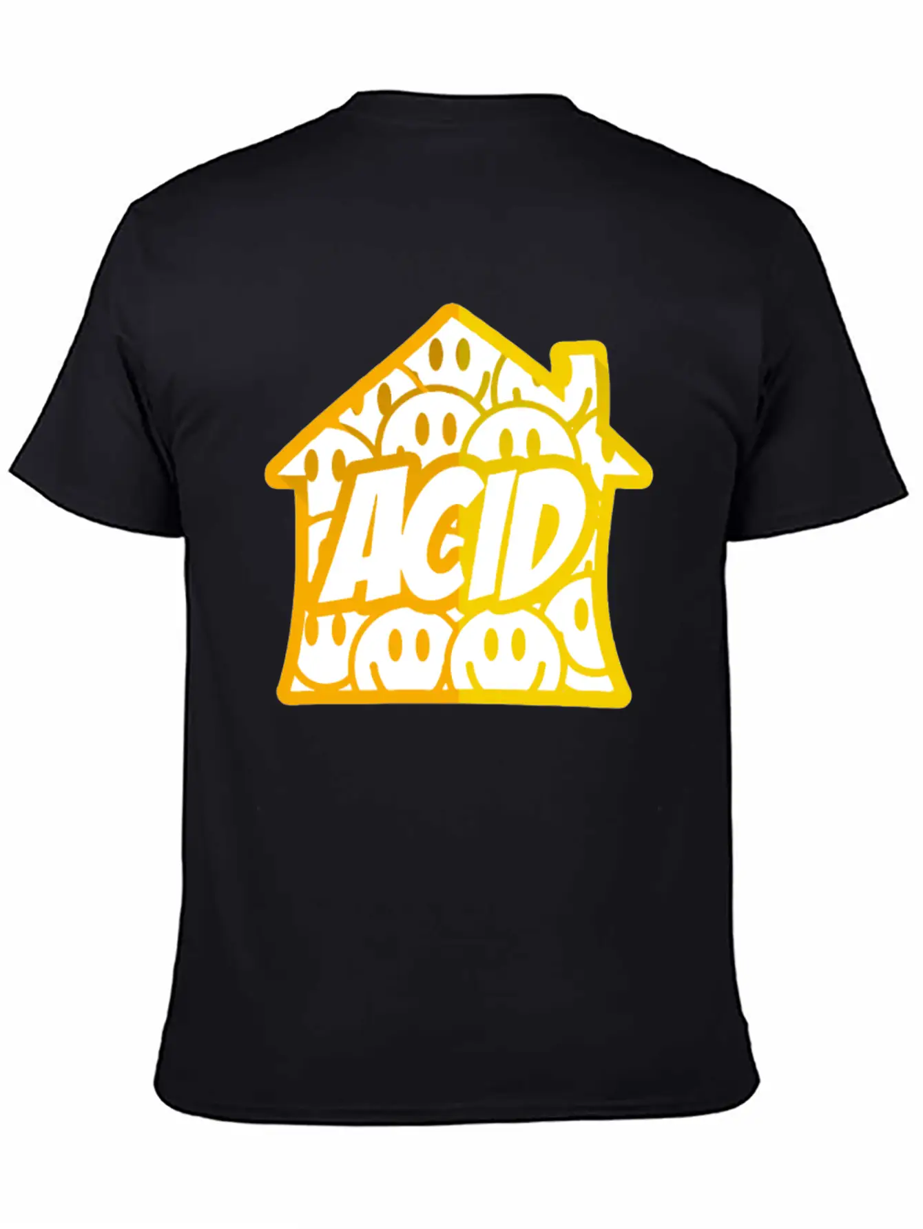 Acid House Essential Cotton Tee For Daily Outfits – Unisex Style
