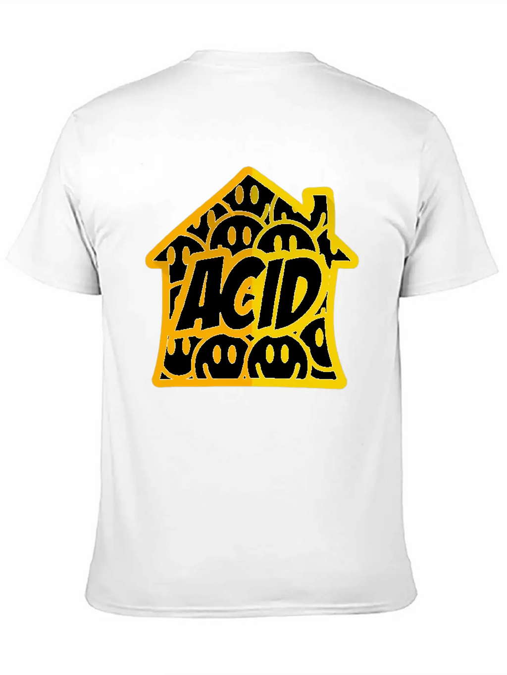Acid House Essential Cotton Tee For Daily Outfits – Unisex Style