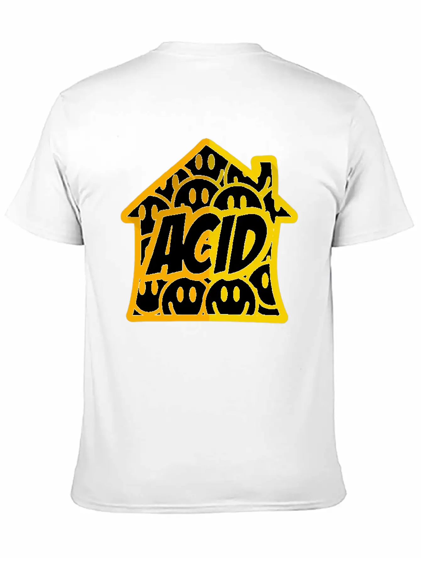 Acid House Essential Cotton Tee For Daily Outfits – Unisex Style