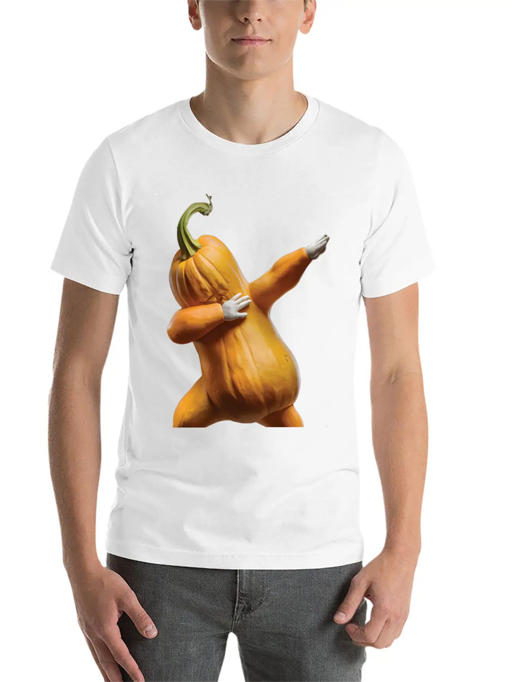 Acorn Squash Dabbing Unisex Casual T-Shirt – Clean Design For Daily Comfort