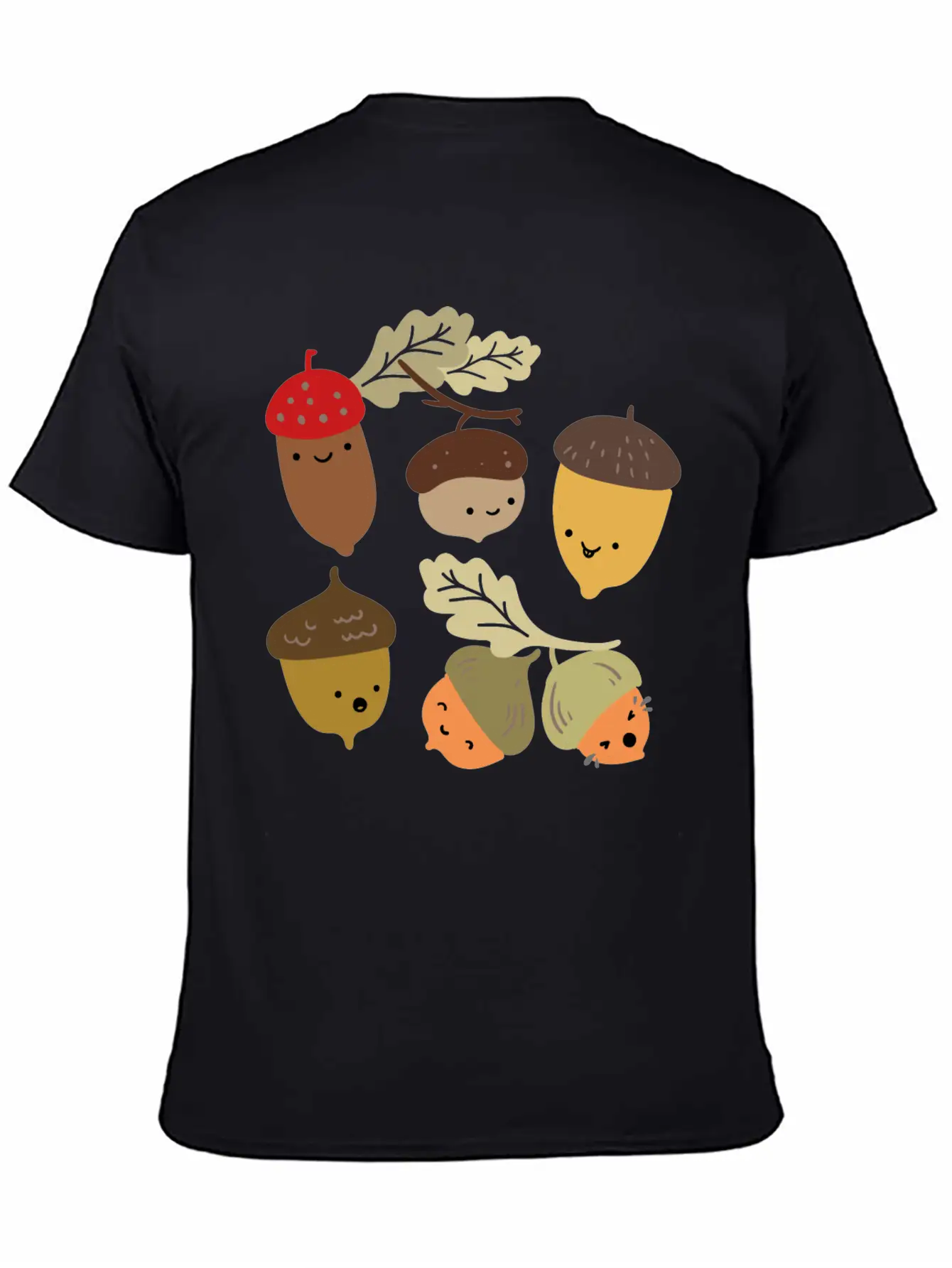 Acorns Stylish Everyday T-Shirt – Unisex Basic Cotton Tee