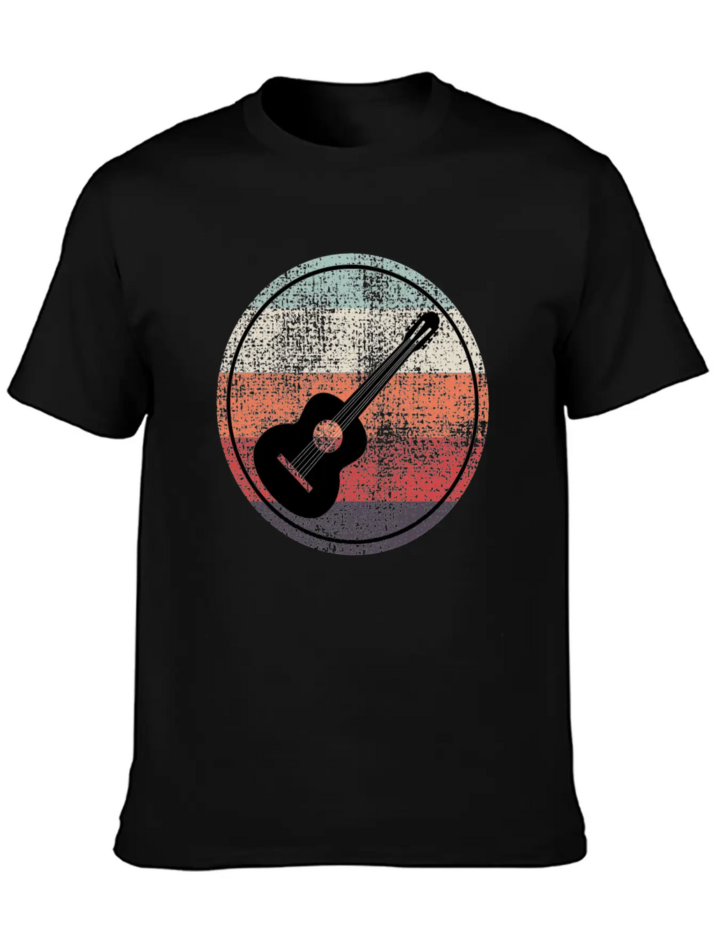 Acoustic Guitar Player Music Musician Guitarist Unisex Casual T-Shirt – Clean Design For Daily Comfort