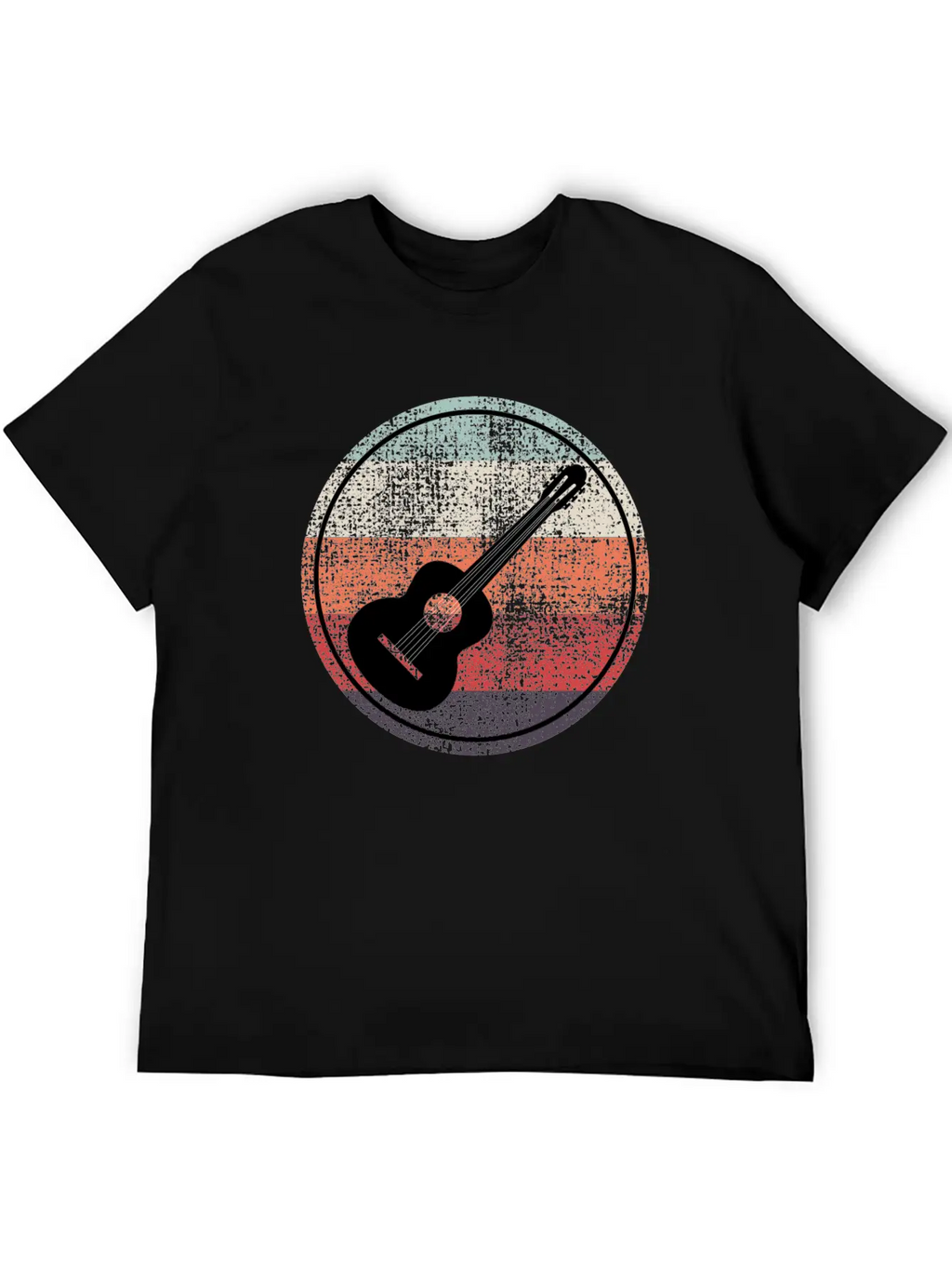 Acoustic Guitar Player Music Musician Guitarist Unisex Casual T-Shirt – Clean Design For Daily Comfort