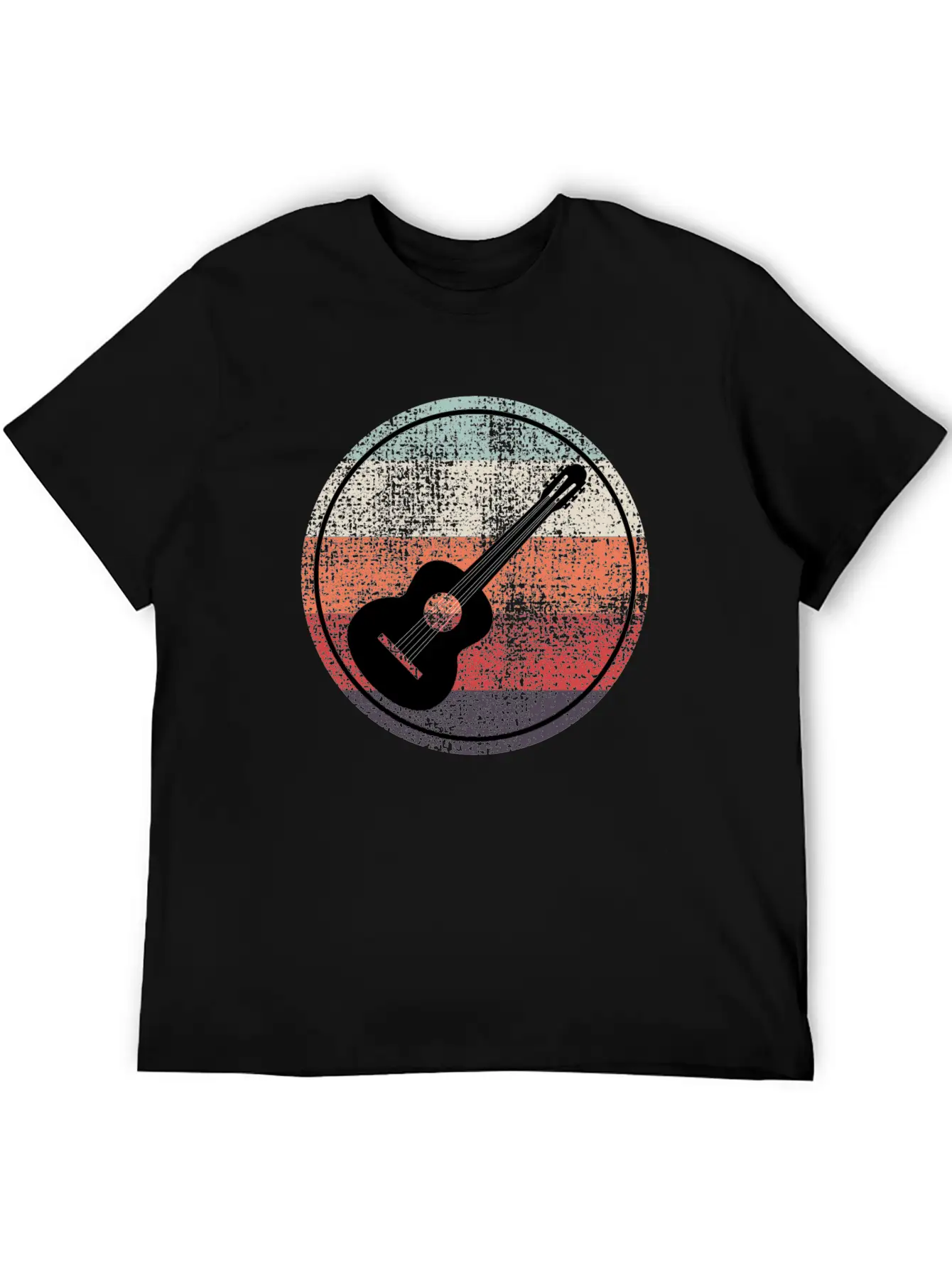 Acoustic Guitar Player Music Musician Guitarist Unisex Casual T-Shirt – Clean Design For Daily Comfort