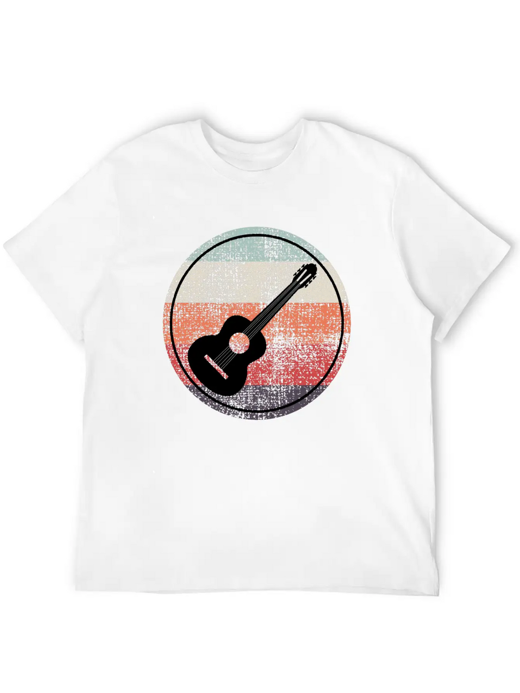 Acoustic Guitar Player Music Musician Guitarist Unisex Casual T-Shirt – Clean Design For Daily Comfort