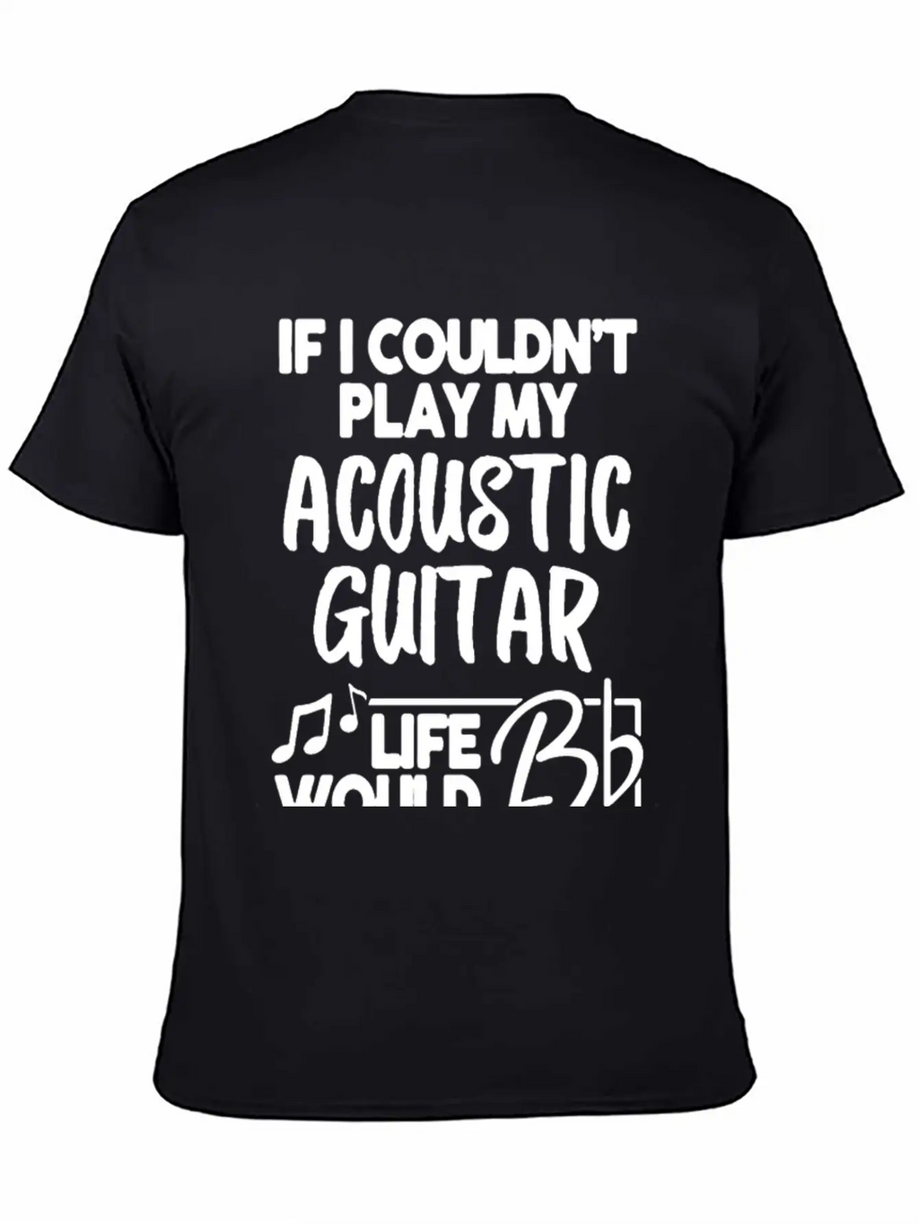 Acoustic Guitar Shirt Essential Cotton Tee For Daily Outfits – Unisex Style